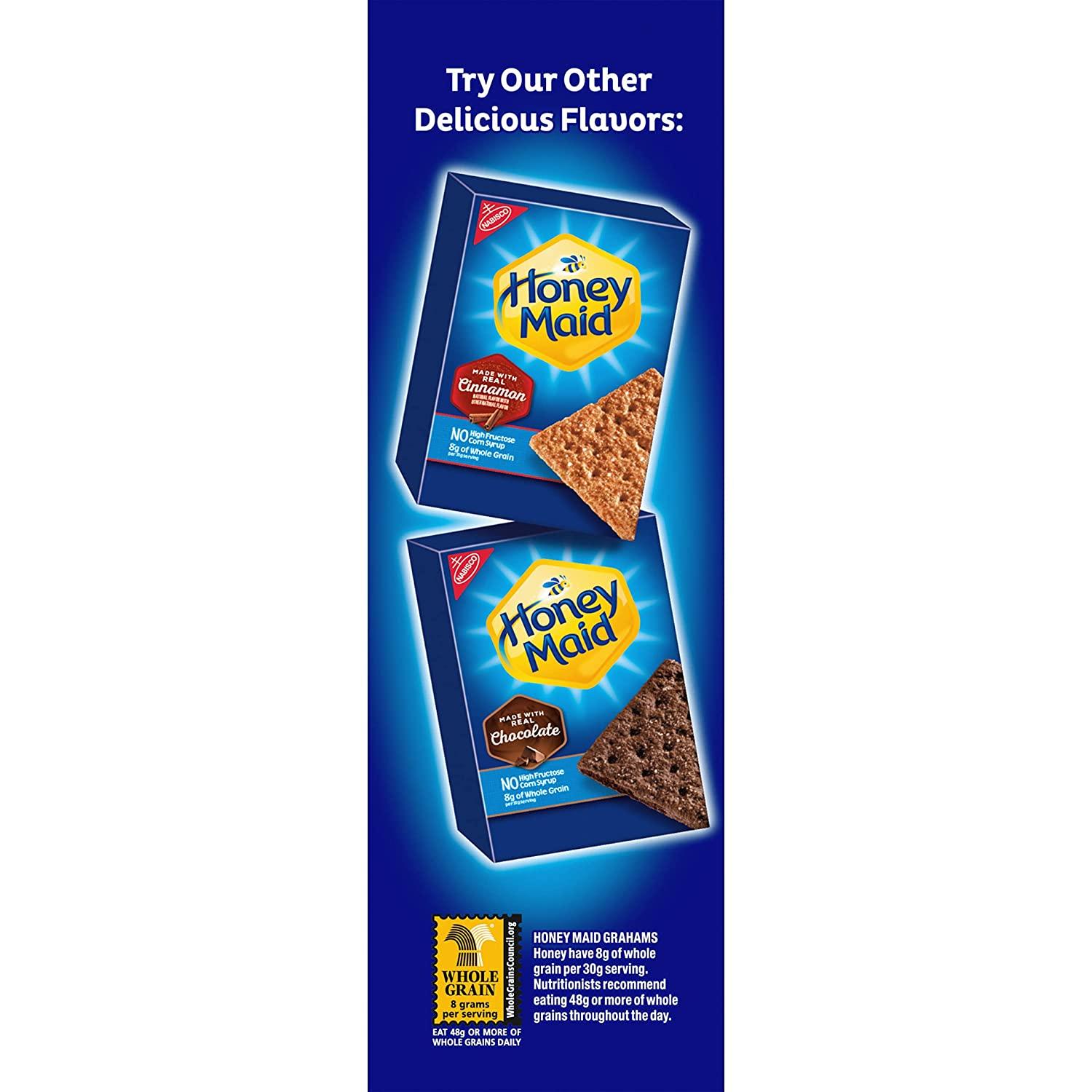 Honey Maid Honey Graham Crackers, 12 14.4 oz Boxes 14.4 Ounce (Pack