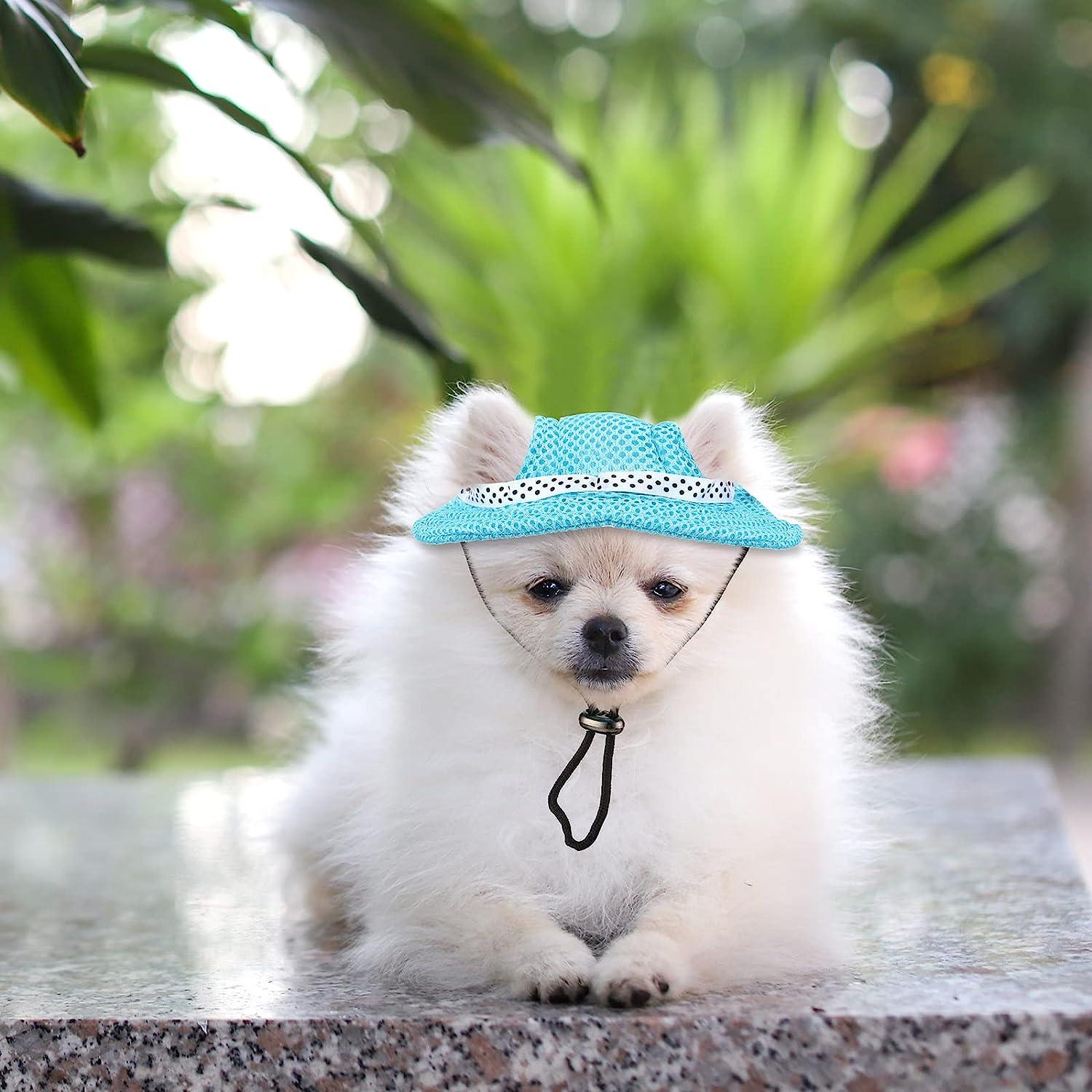Buy Dog Baseball Cap Pet Hat Sun Protection Cap With Ear Holes