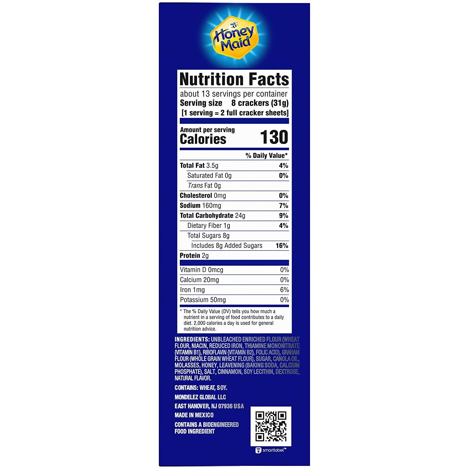 Honey Maid Cinnamon Graham Crackers, 14.4 oz