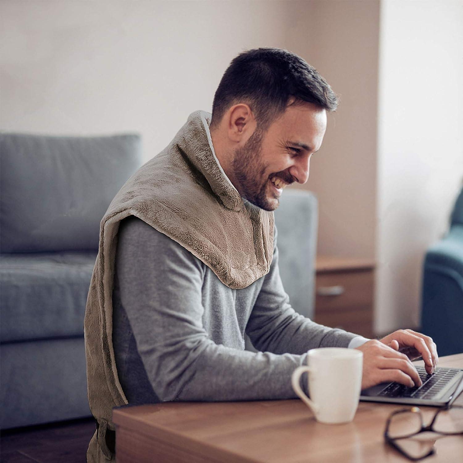 GOQOTOMO PJKing Heating Pad for Fast Pain Relief King Size 26X38 Hot