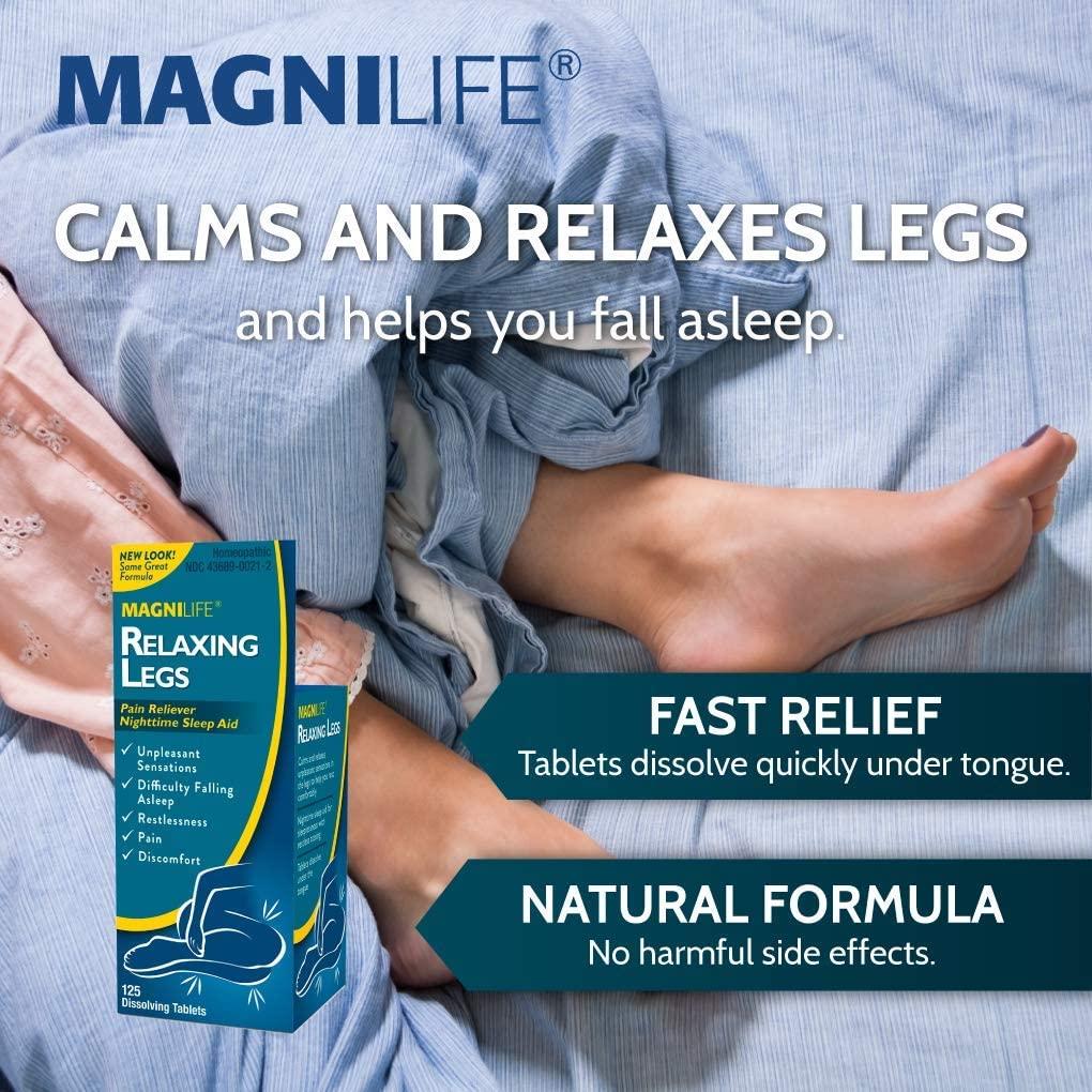 MagniLife Relaxing Legs, Natural Sleep Aid and Pain Reliever, Calms