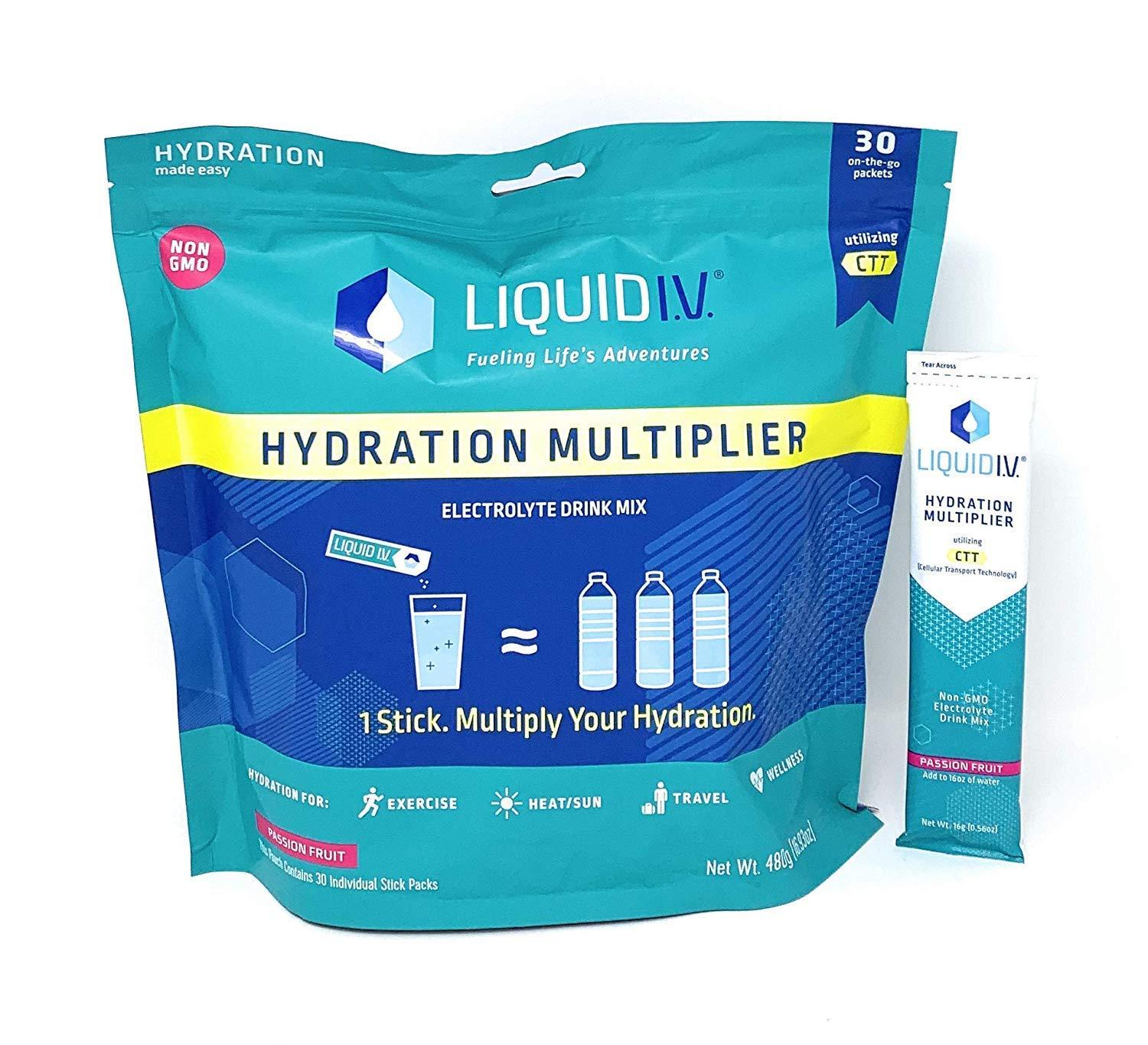 Liquid I.V. Hydration Multiplier 30 Stick, 16.93 Ounce