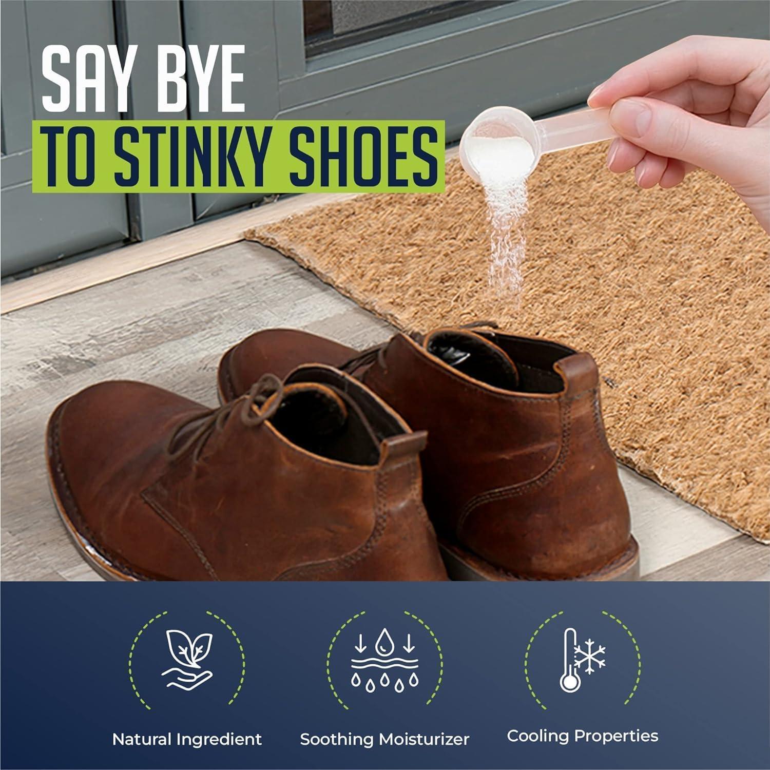 Shoe Freshener Spray & Shoe Odour Powder Bundle