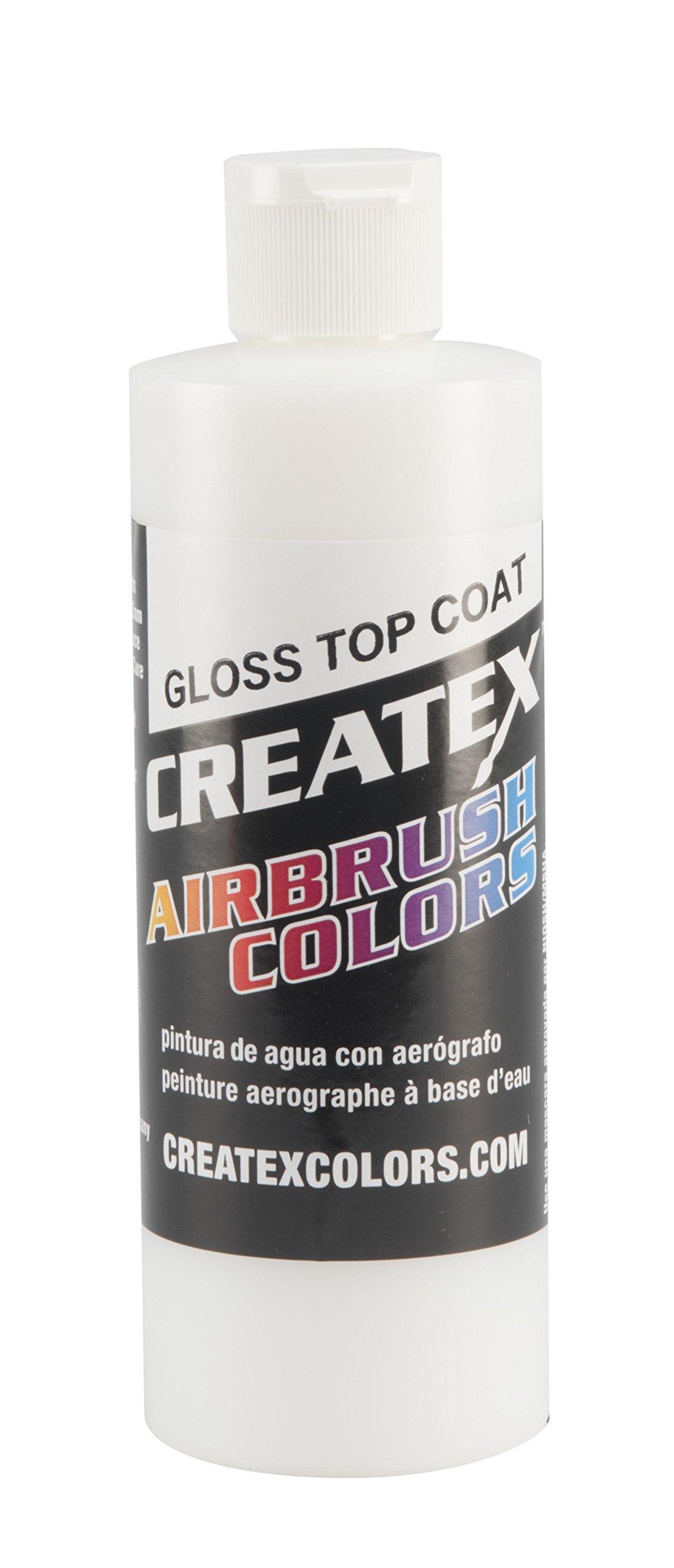 Createx Colors Gloss Top Coat for Airbrush 8 oz 8 Ounce (Pack of 1)
