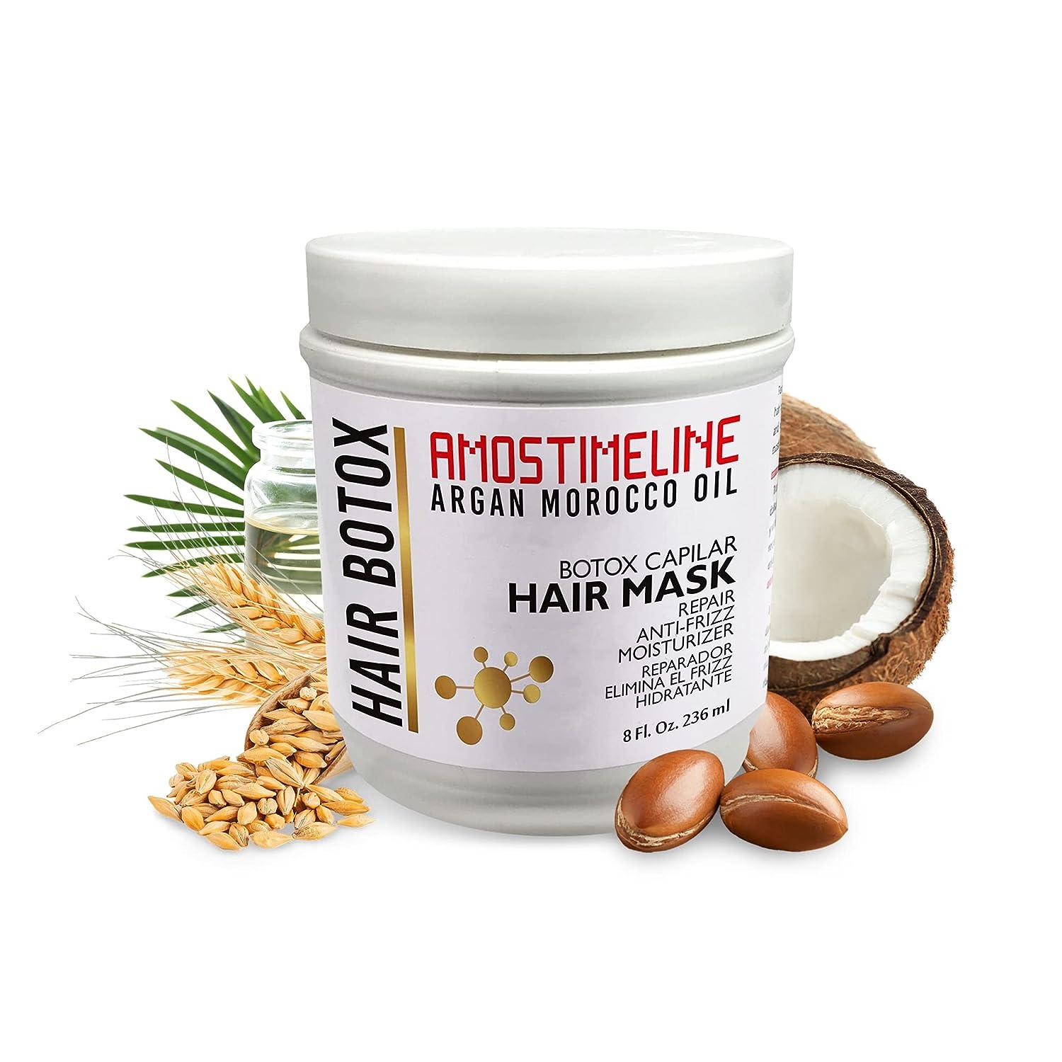 AMOSTIMELINE Hair Botox Deep Conditioner Moisturizing Hair Mask