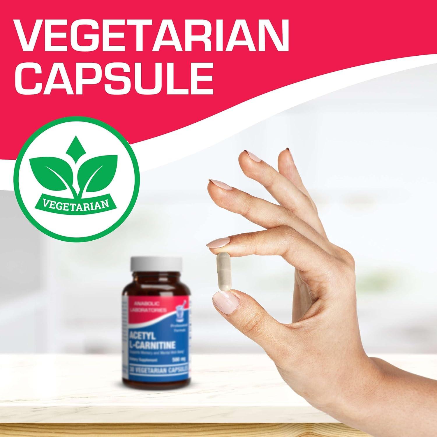 l carnitine anabolic Buy Anabolic Laboratories Acetyl L Carnitine Supplements 30 Vegetarian  Capsules for Brain Health & Energy International Shipping Available