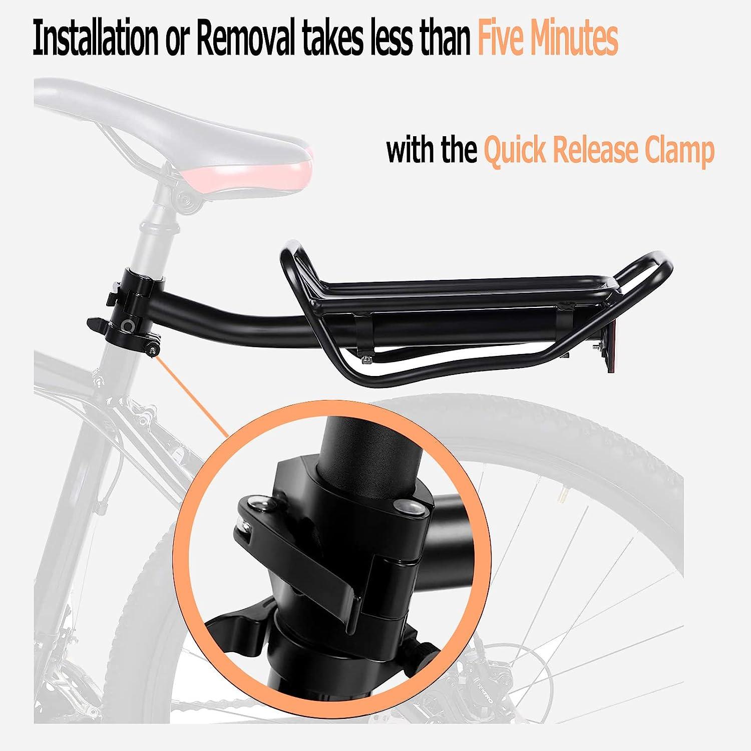 YONTUO Rear Bike Rack Aluminum Alloy Cargo Rack for 26-29 Frames