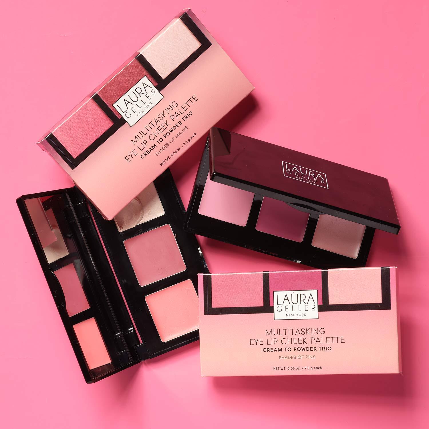 Laura Geller Multitasking Palette - Pink Cream to Powder Trio