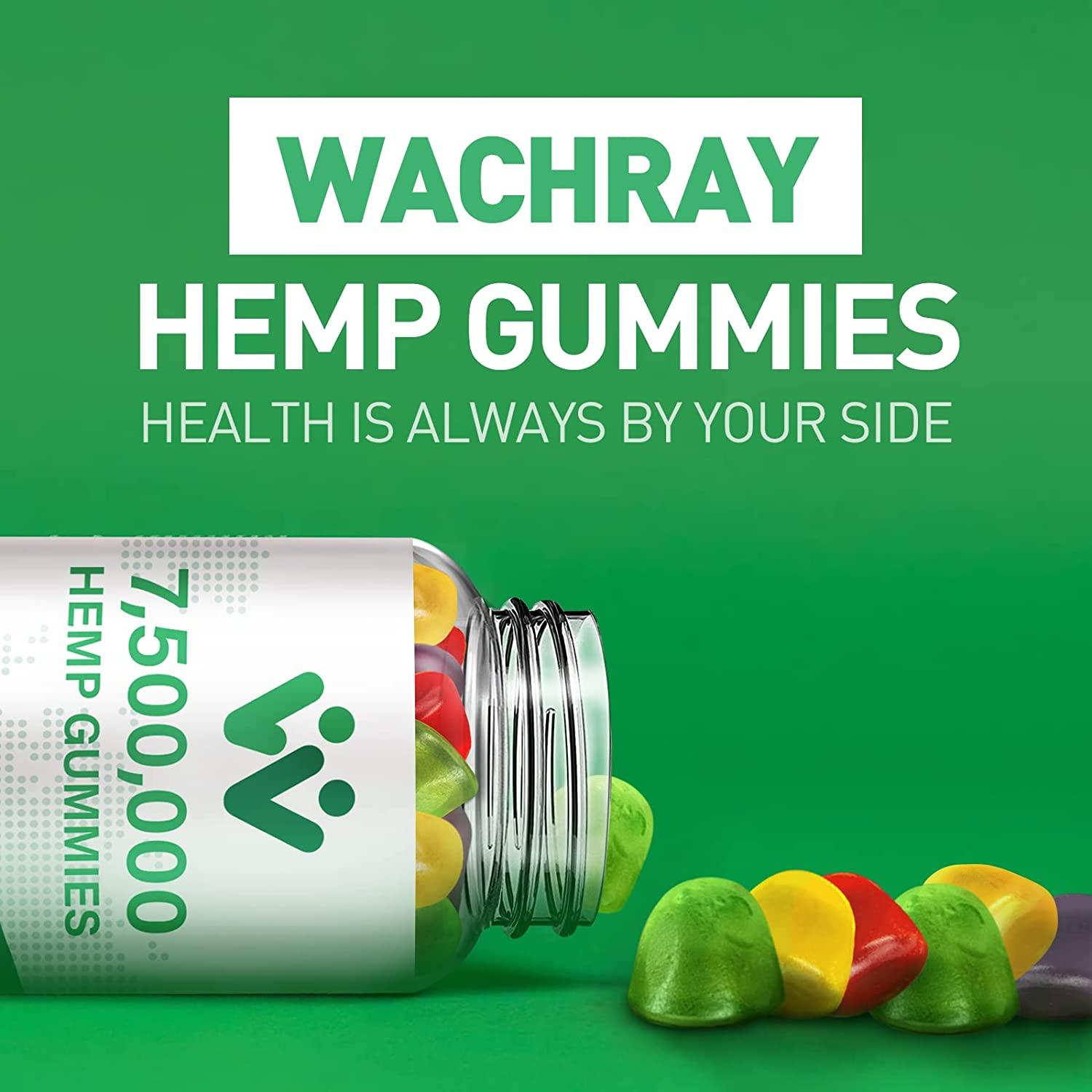 2 Packs Natural Hemp Gummies Calming Sleep Aid Anxiety Stress Focus