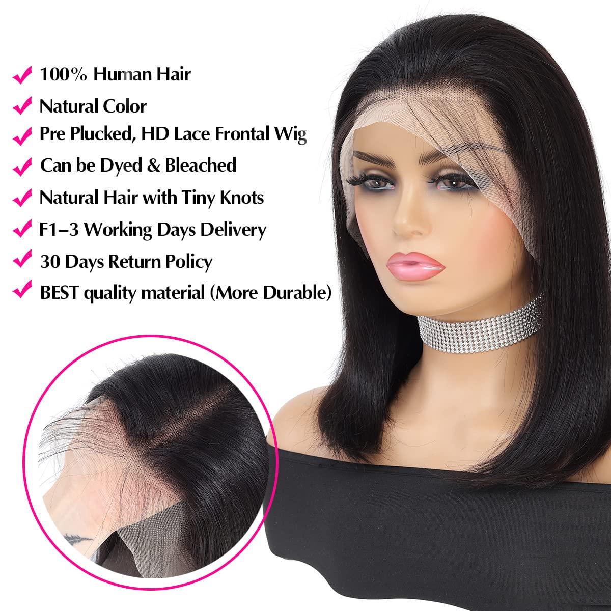 Best quality human cheap hair lace front wigs