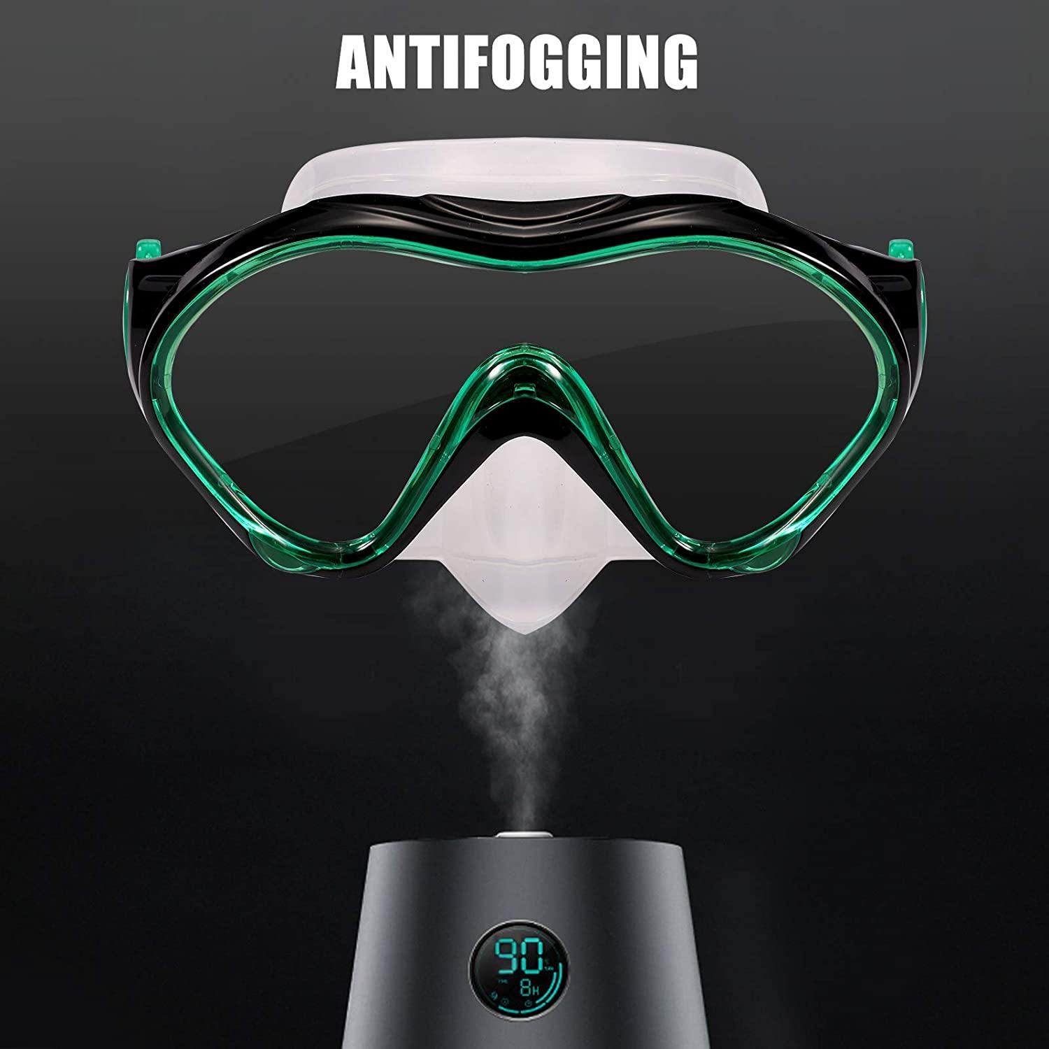 Kids Swim Mask with Nose Cover Snorkel Diving Mask for Scuba