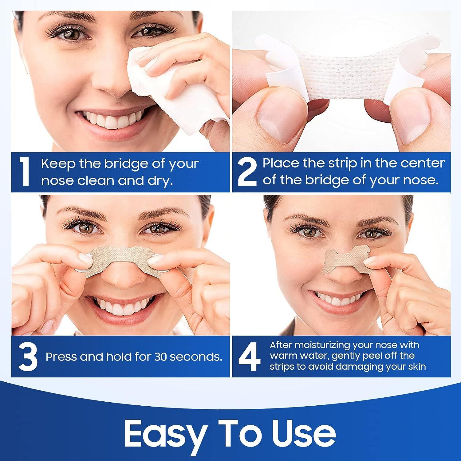 Nose Strips For Breathing Snore Strips Reduce Sonring Sleep Tape For