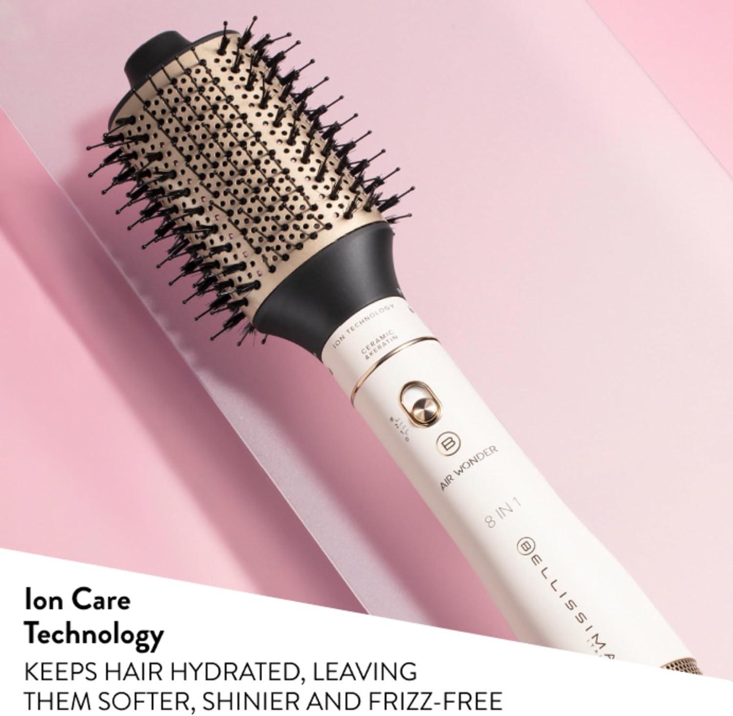 Bellissima 8 In 1 Interchangeable Hot Air Brush Dryer And Volumizer (8