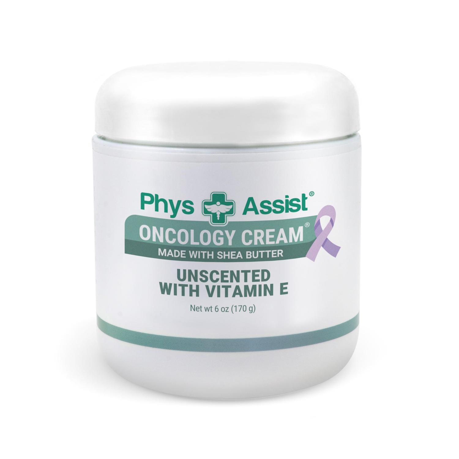 PhysAssist - Oncology Body Cream With Botanicals, 6 Oz. Soothing And Hydrating To Stressed Skin. Made With Oils Of Lavender, Calendula, And Peppermint. Non-Irritant, Clinically Tested
