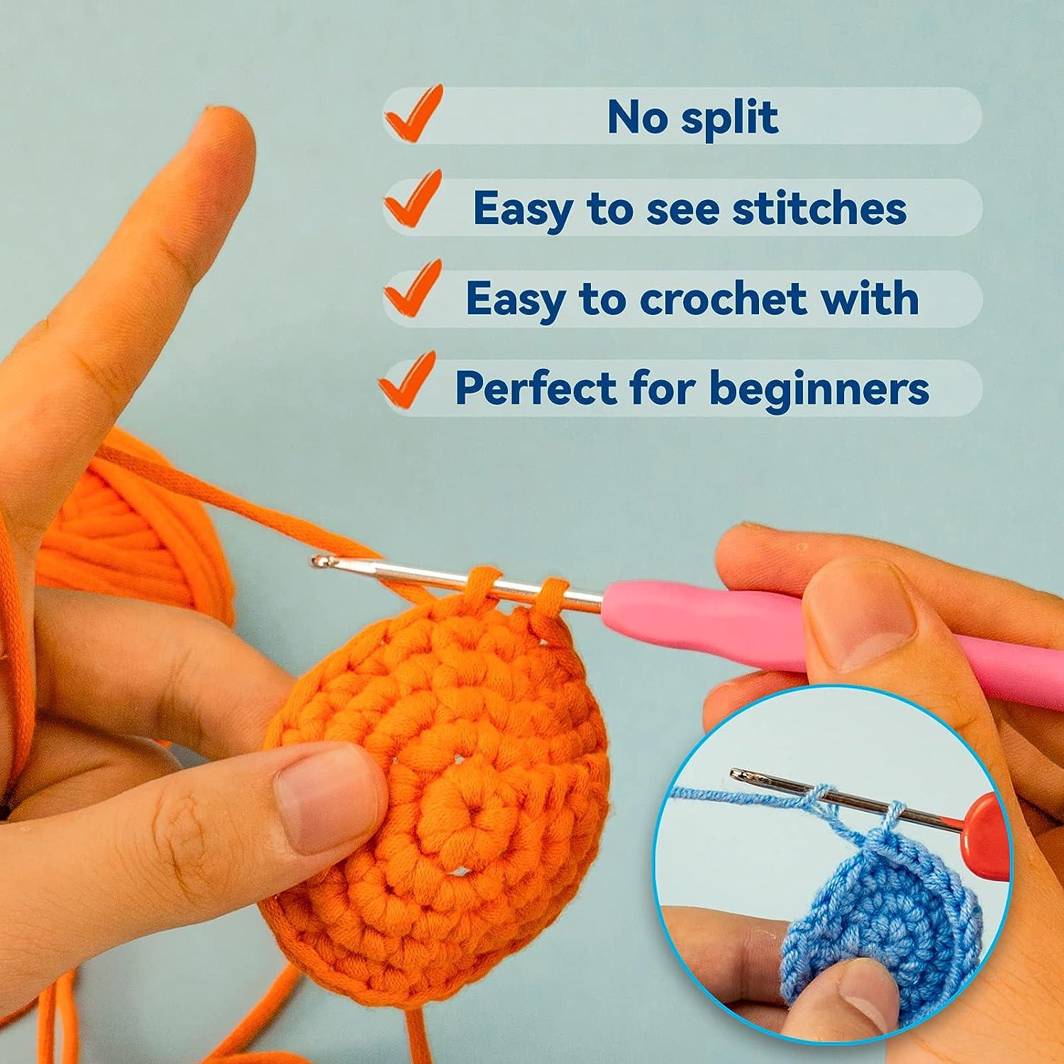Beginner Crochet Kit, Crochet Kits for Kids and Adults, 3PCS Crochet