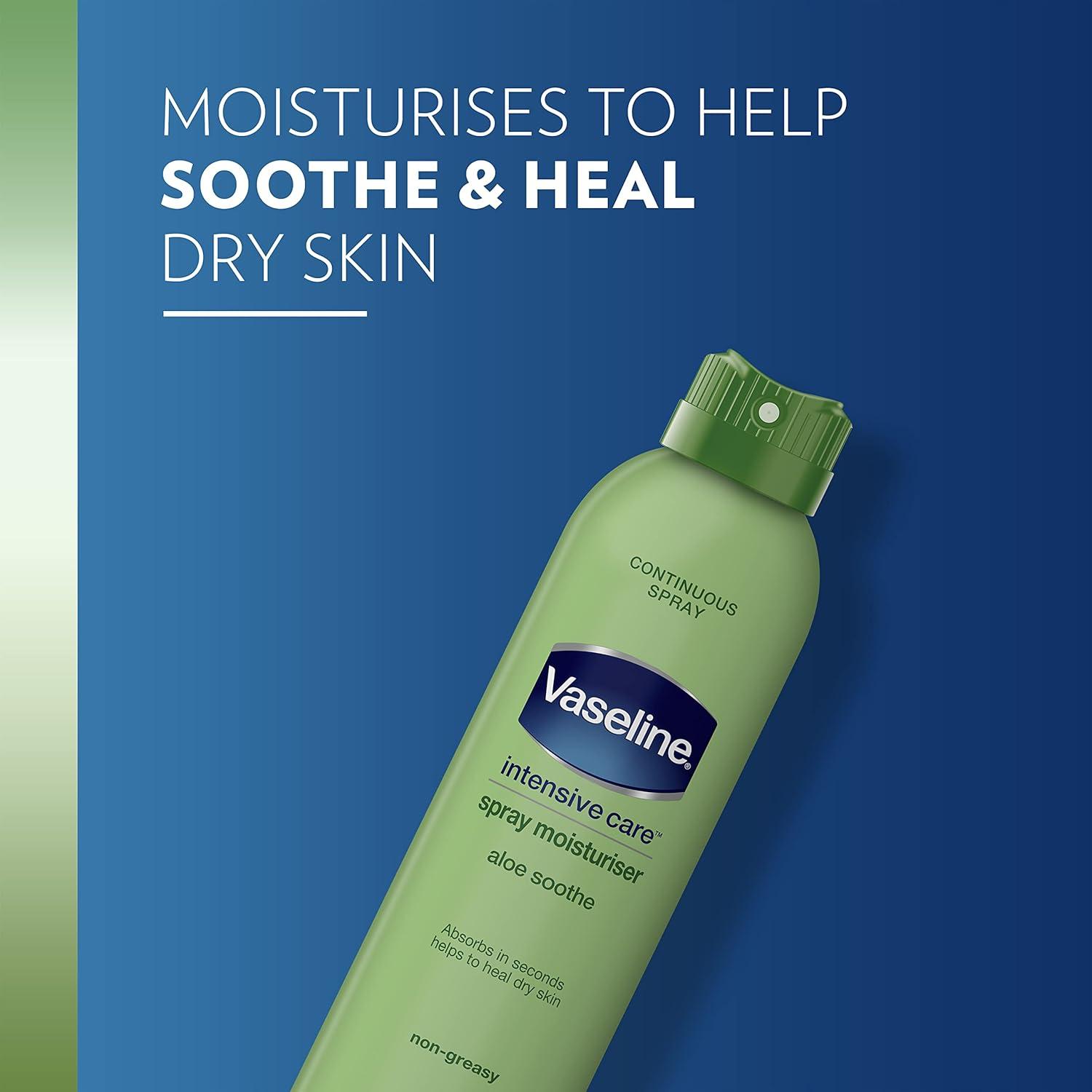 Vaseline Spray and Go Moisturizer Combo - Cocoa Radiance & Aloe Soothe (6.5  oz Each) - Hydrating Skincare for All Skin Types - International Shipping  Available | Buy Now with Express International Delivery | GoSupps.com