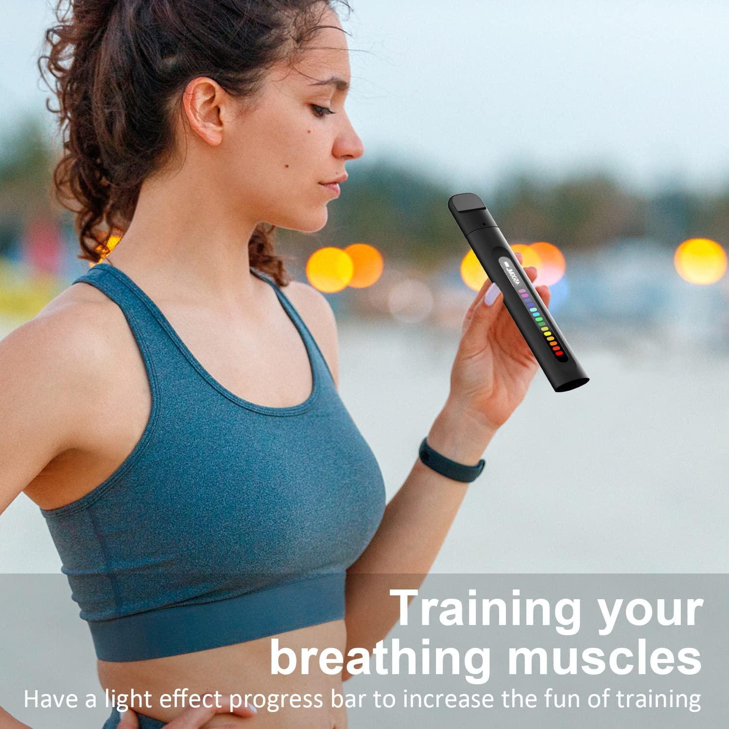 Breathing Exercise Guided Portable Breathing Trainer