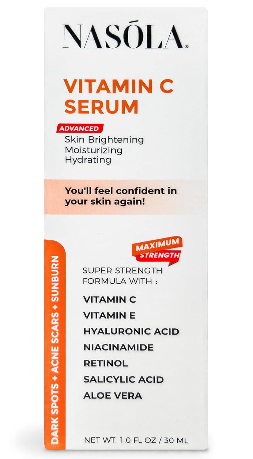Vitamin C Serum for Skin Clarifying & Hydration | Age-Defying Formula with  Retinol Salicylic Acid Hyaluronic Acid Niacinamide & Aloe Vera - Revitalize  Your Complexion | Buy Now with Express International Delivery |