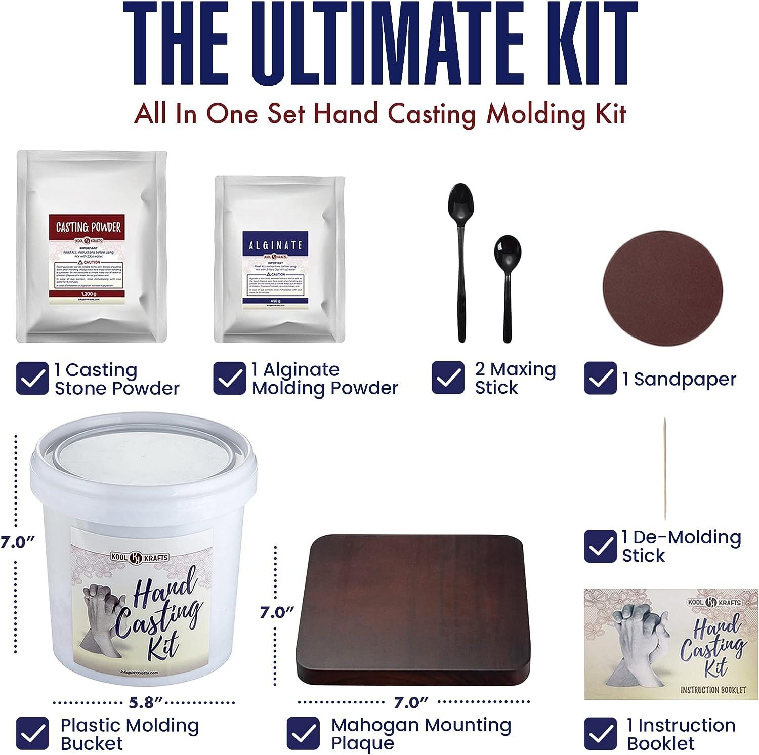 Hand Casting Kit for Couples DIY Plaster Statue Molding Kit DIY