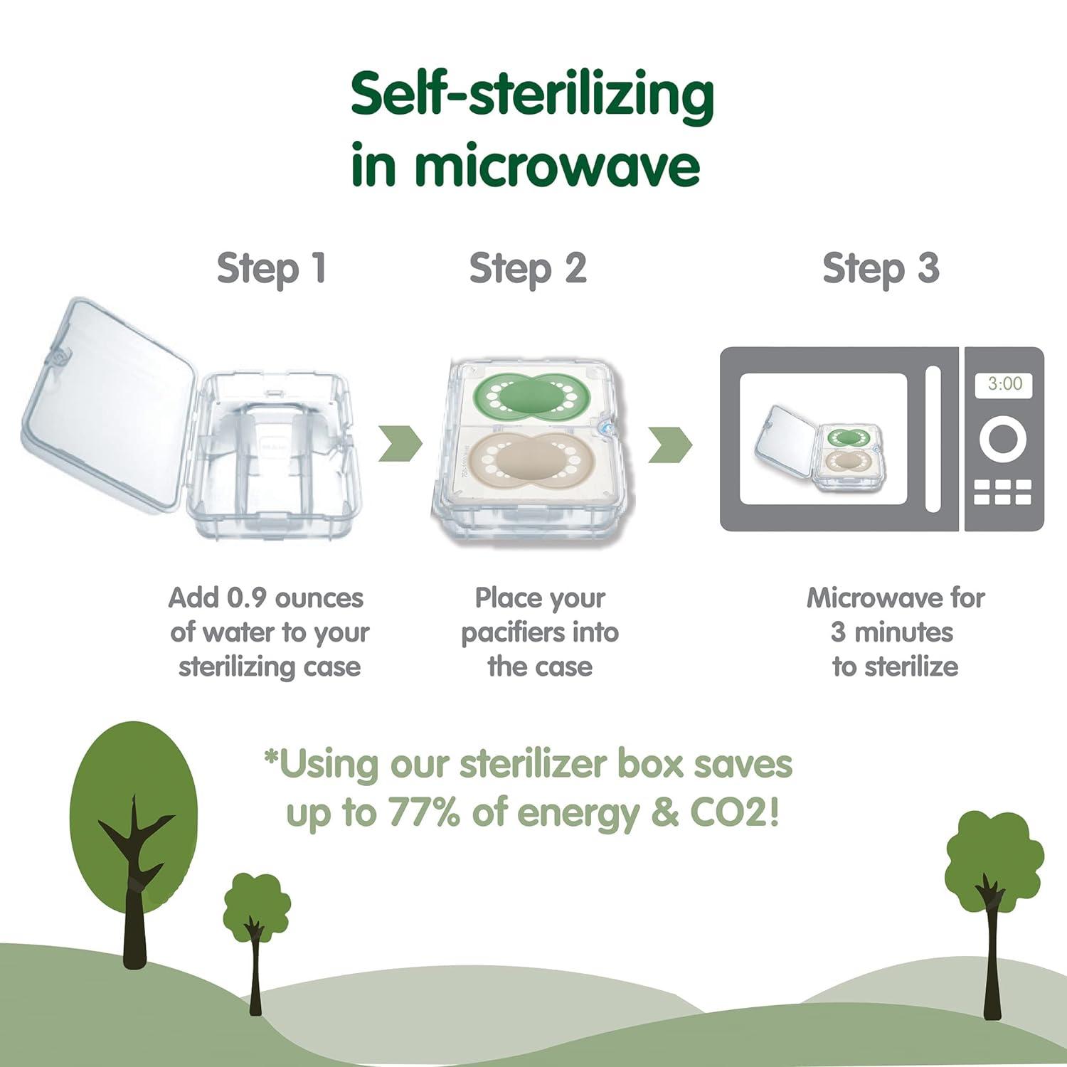 Sterilize pacifier in microwave shop