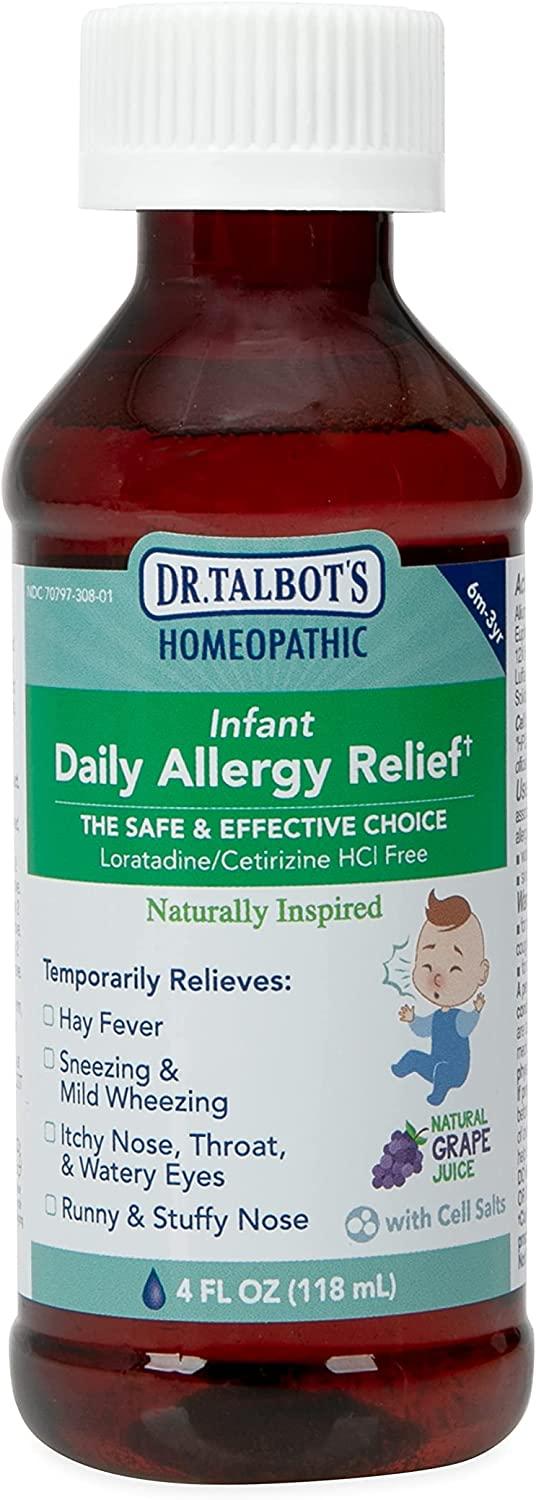 Dr. Talbot's Infant Daily Allergy Relief Liquid Medicine Grape Juice