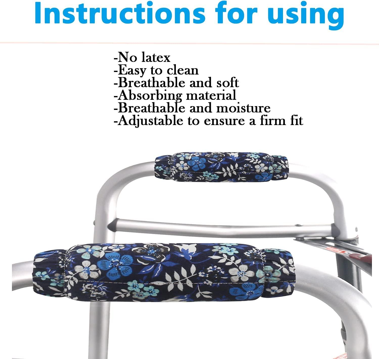 Walker Grip for Adult Soft Cushion Padding for Folding Rolling