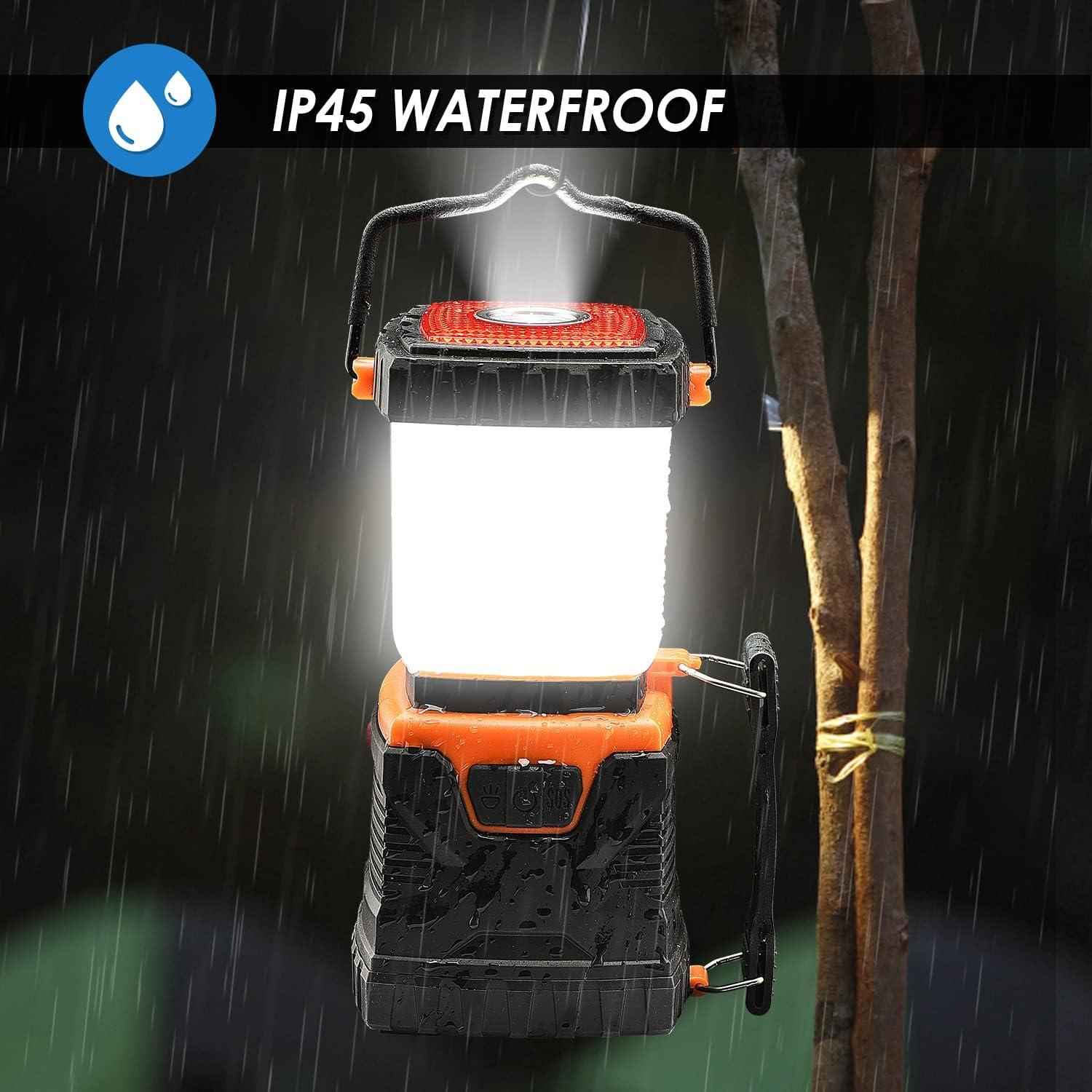 LED Camping Lantern, Wsky High Lumens Lanterns for Power Outages