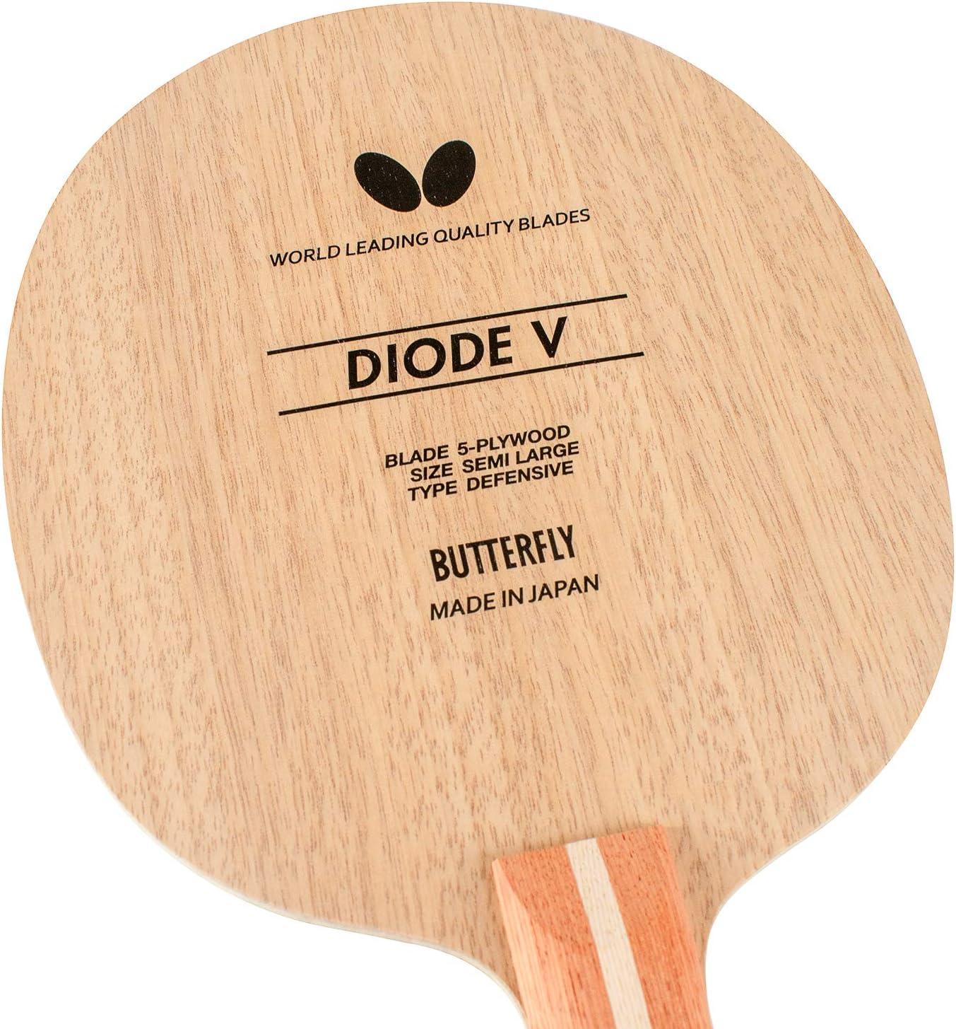 Diode V Butterfly Table Tennis Blade Professional AllWood Chopper
