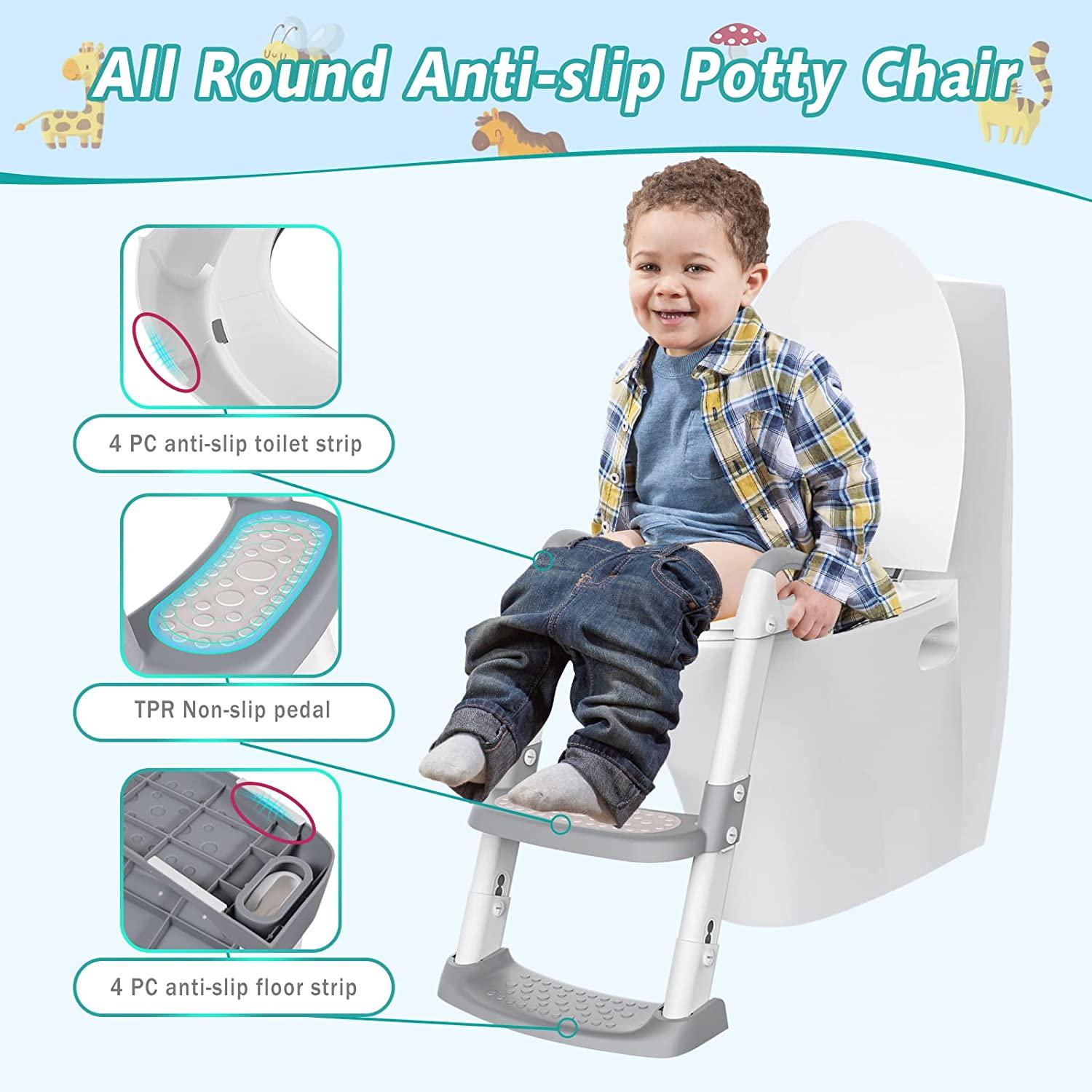 Kids Potty Trainer Seat Baby Safety Toilet Training Toddler Children Non  Slip
