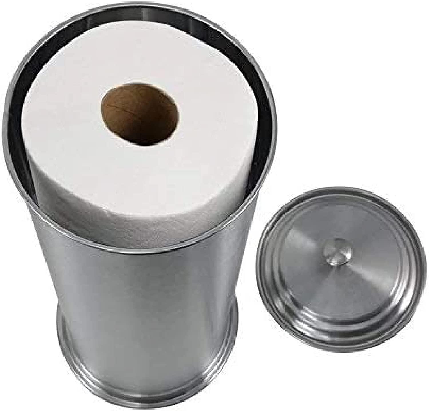 LDR Extra Toilet Paper Holder Brushed Nickel Finish