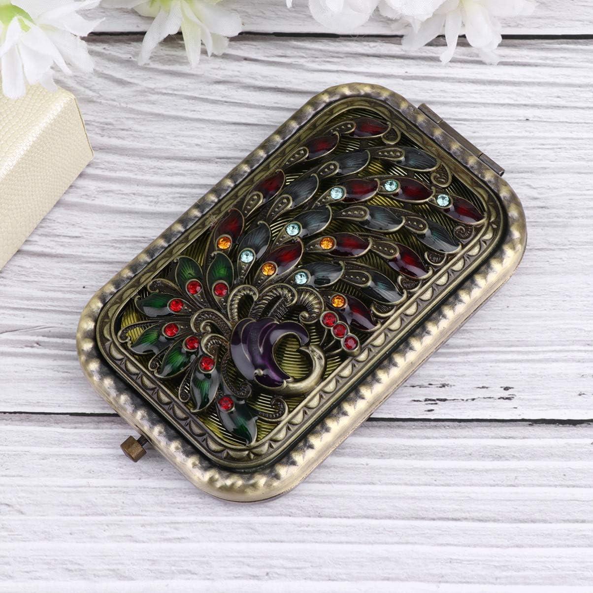 Vintage Purse Compact with Mirror and Cosmetic Compartments – Duckwells