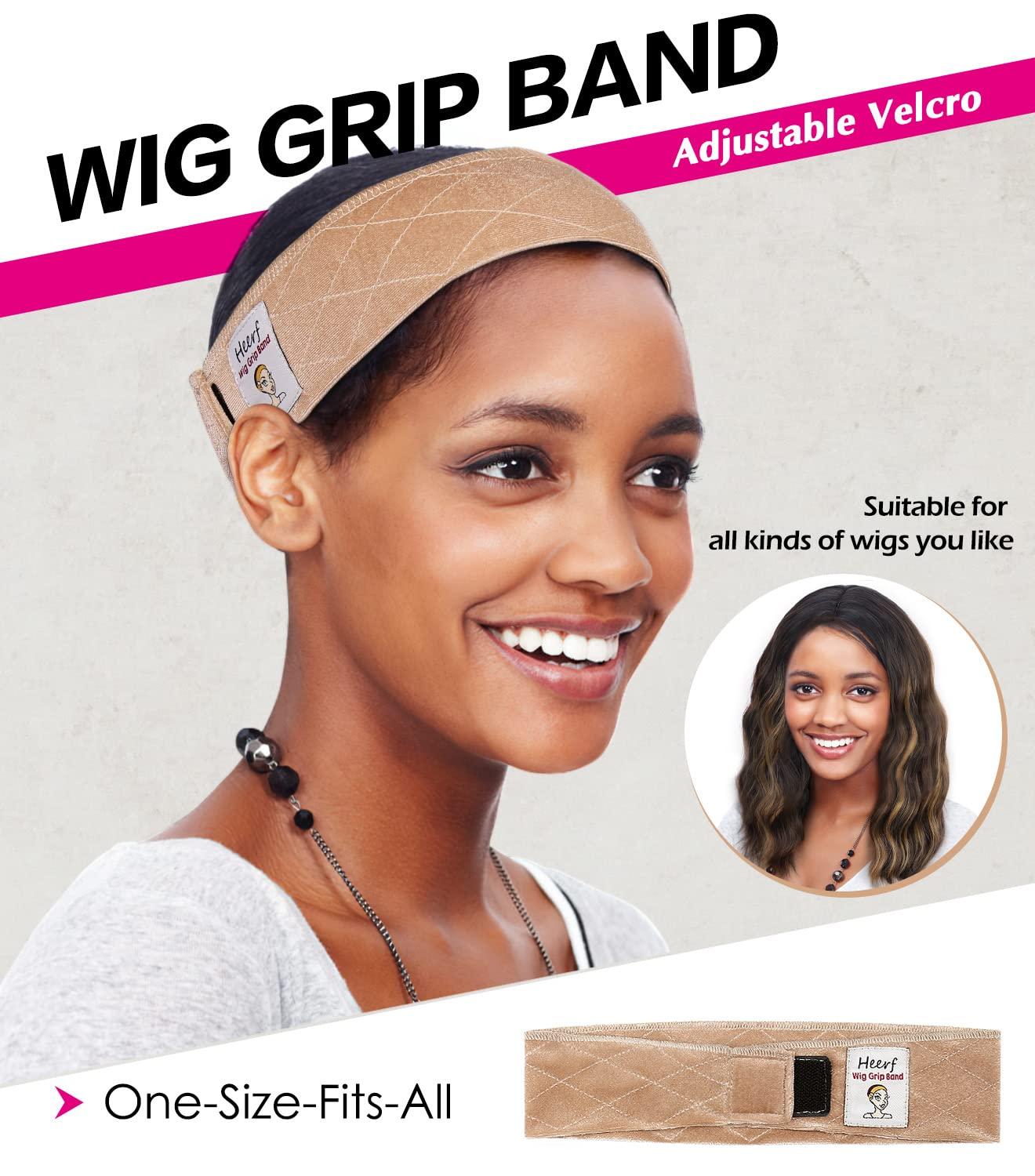 Adjustable Velvet Wig Grip Comfort Band Wig Liner Headband
