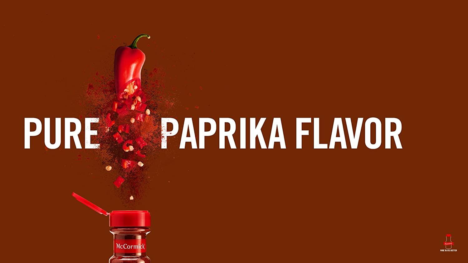 McCormick Paprika 18.4 oz Premium Quality Spice for Savory Dishes