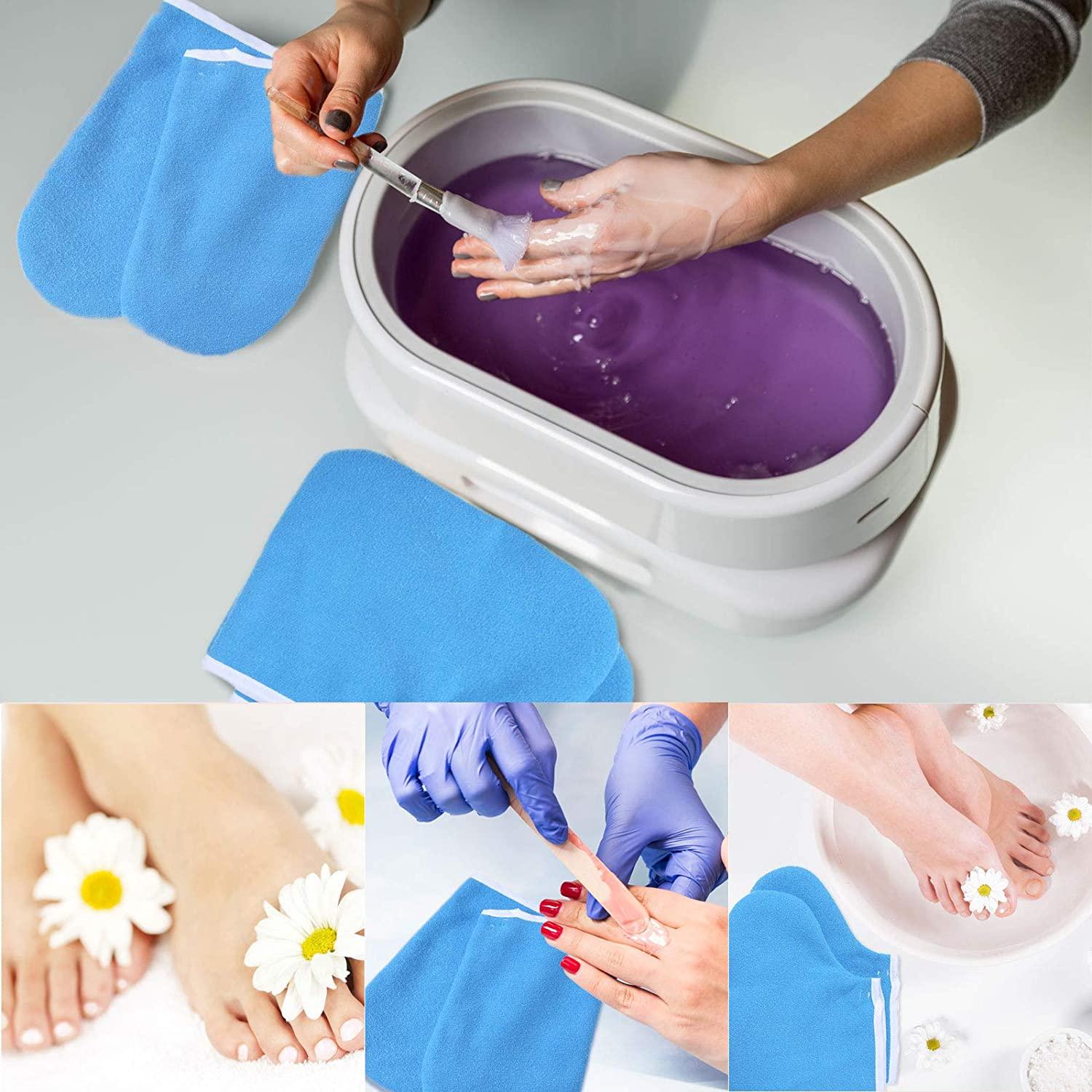 Paraffin Wax Mitts Paraffin Wax Gloves and Booties Wax Bath Hand Mitts