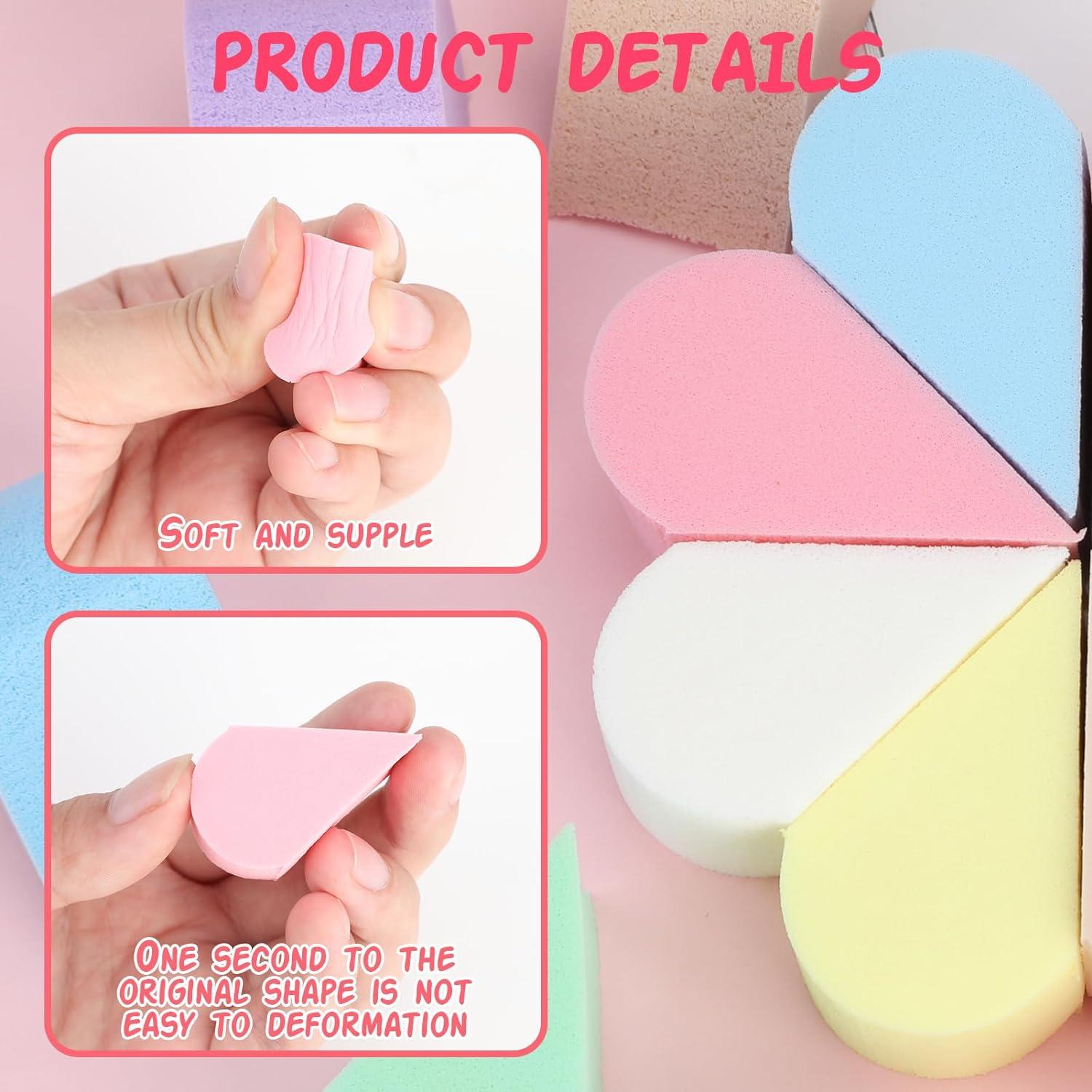 Face Paint Sponge Makeup Beauty Face Painting Sponges Reusable Petal