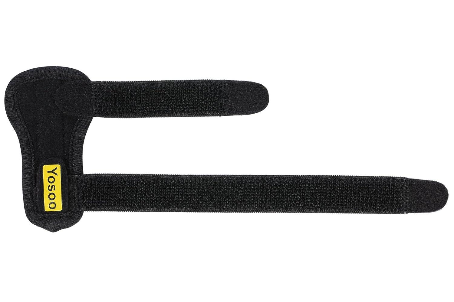 Trigger Finger Splint: Support The Middle, Index, Little Or Ring Finger, Hand Splint Brace-Treating Hand Fractures, Arthritis, Mallet Finger Or Metacarpal Fractures Blue (Left Hand, XL