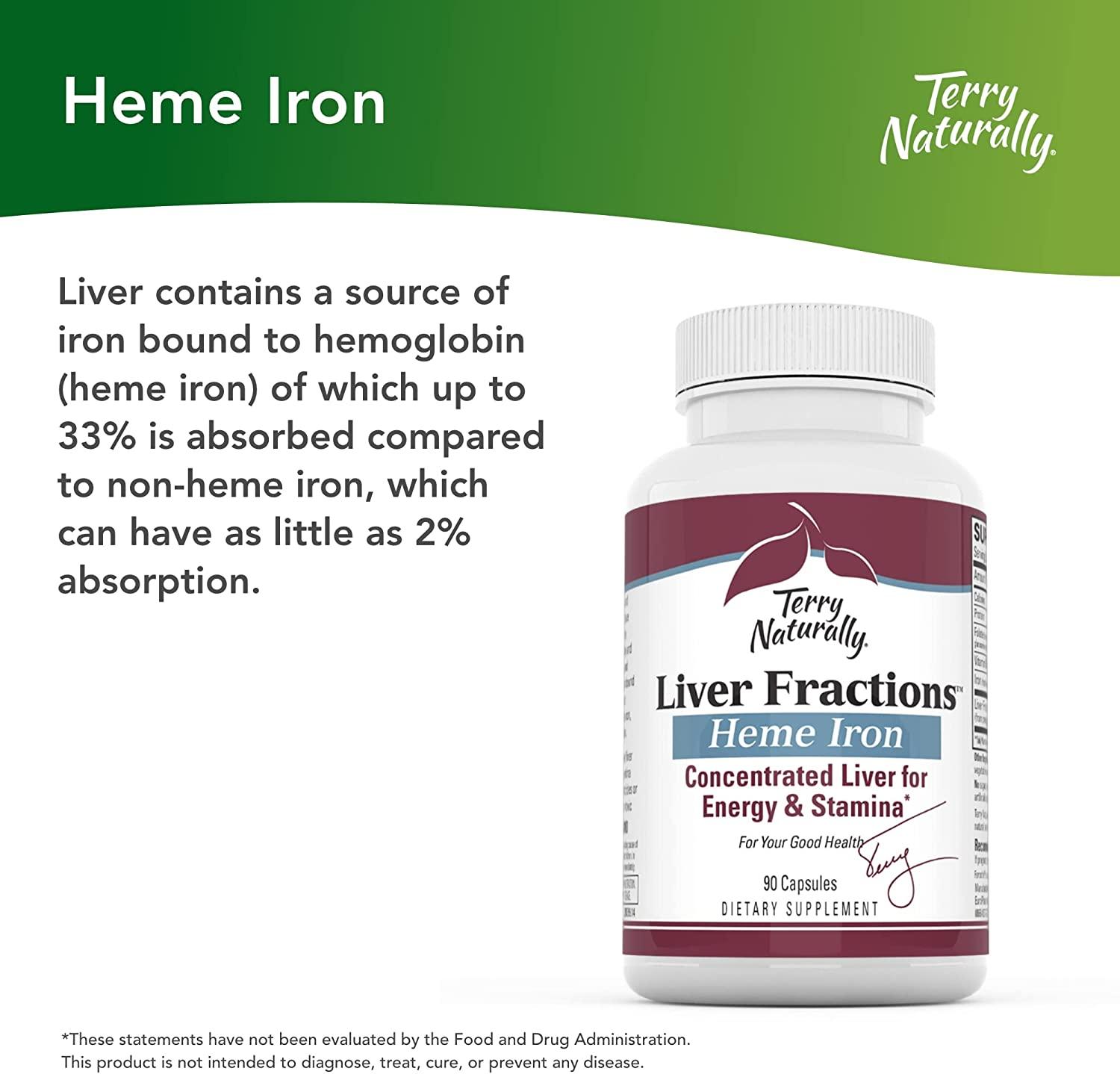 Terry Naturally Liver Fractions 90 Capsules