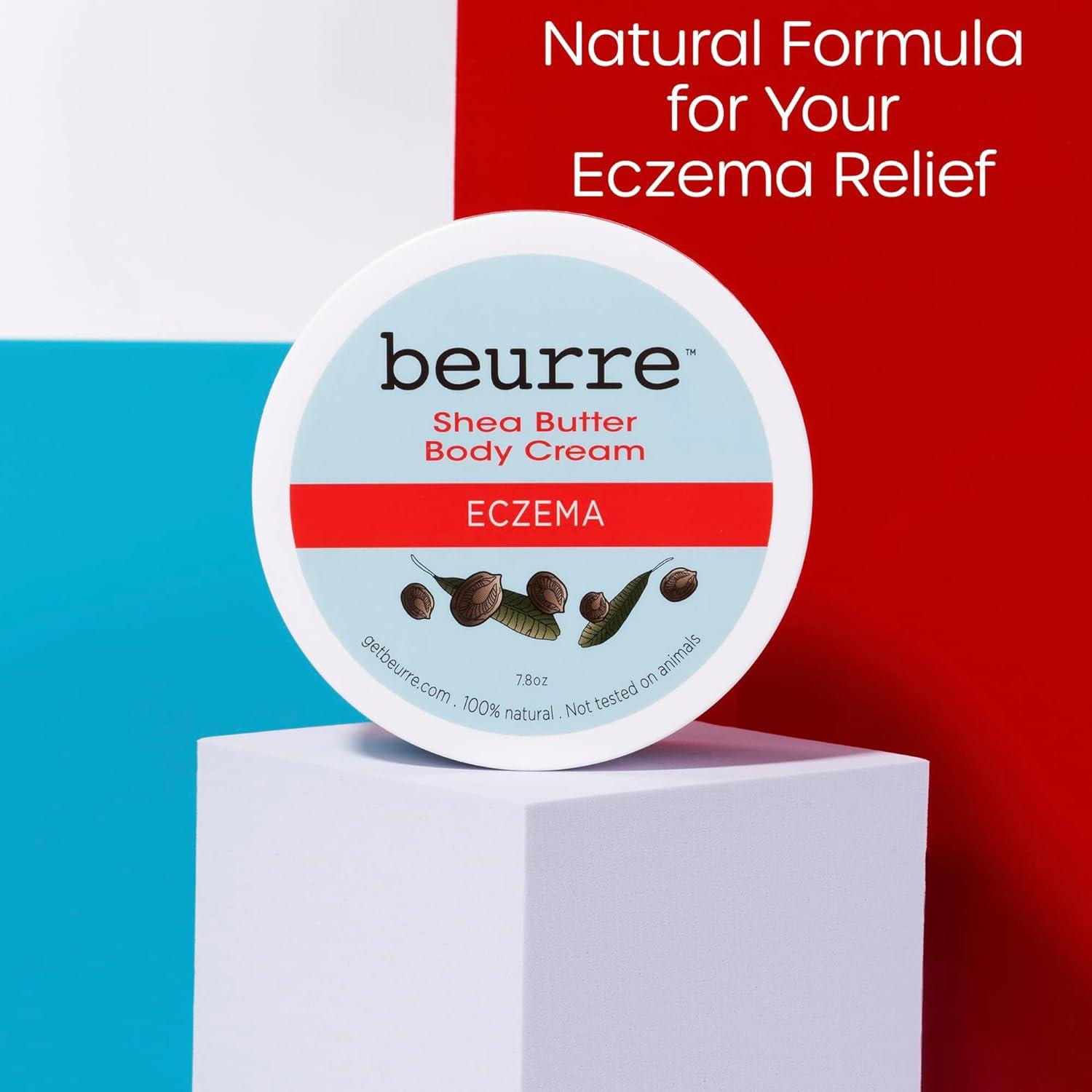 Beurre Shea Butter Eczema Body Cream with Moisturizing Oils Soothing