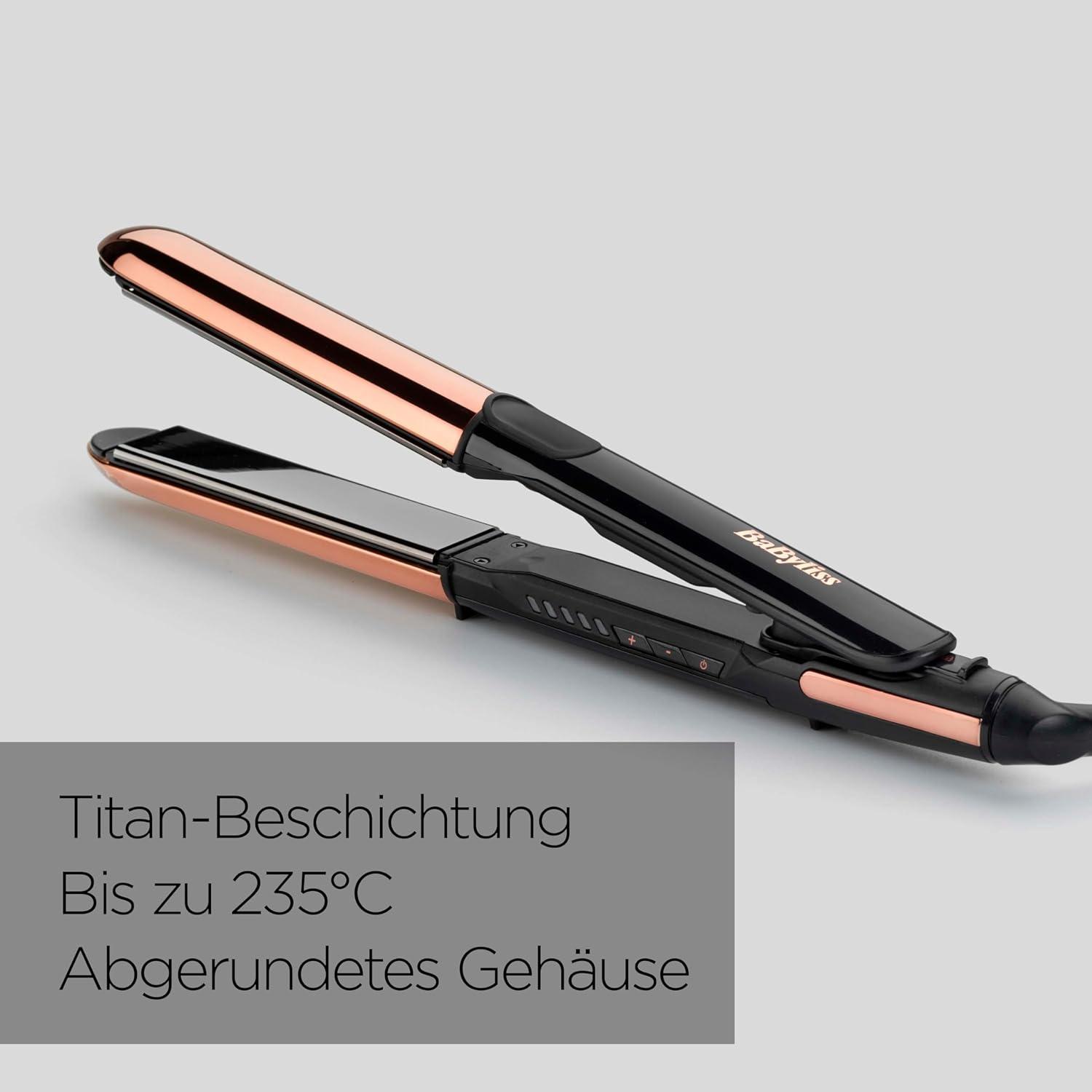 BaByliss Straight Curl Brilliance 2-in-1 Straightener ST482E