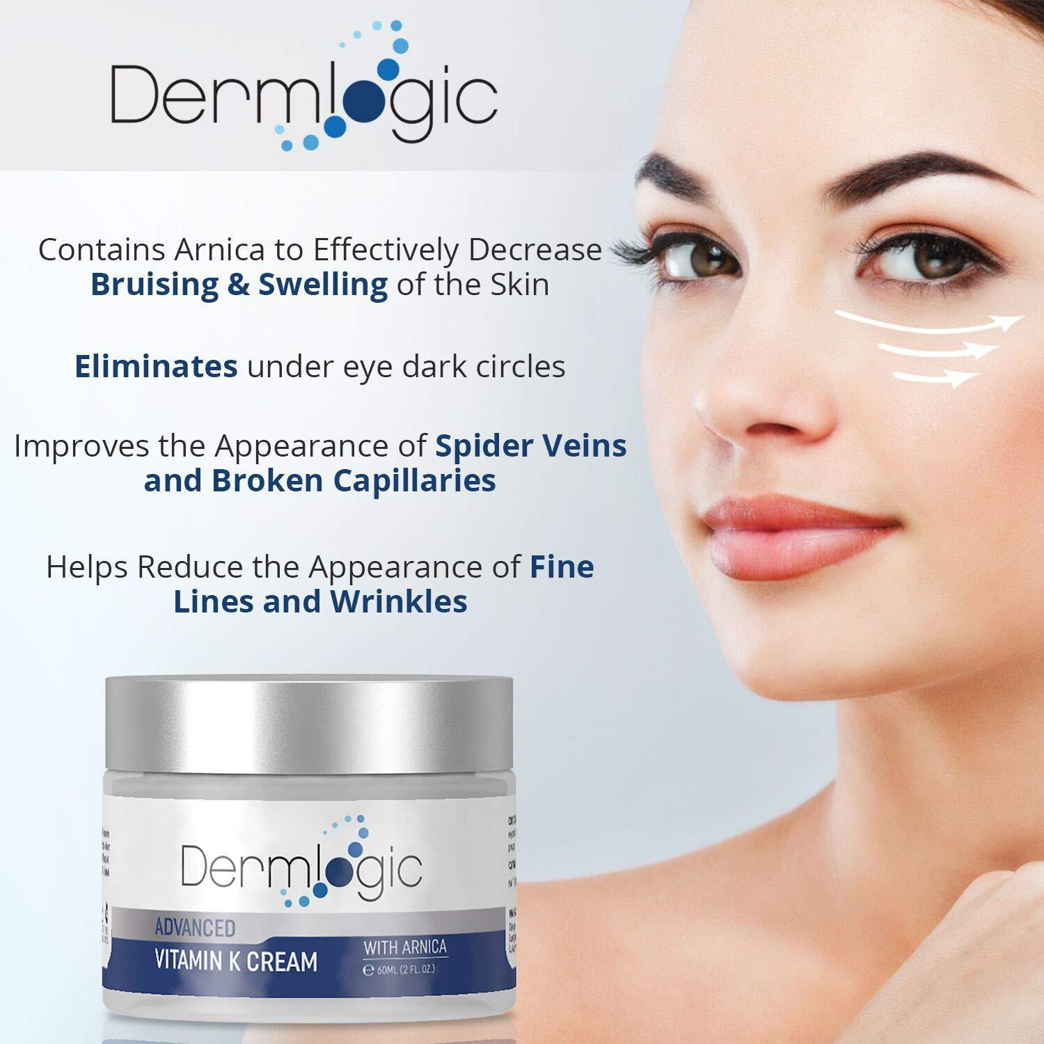 Vitamin K Cream for Bruise Healing & Dark Spot Correction Arnica