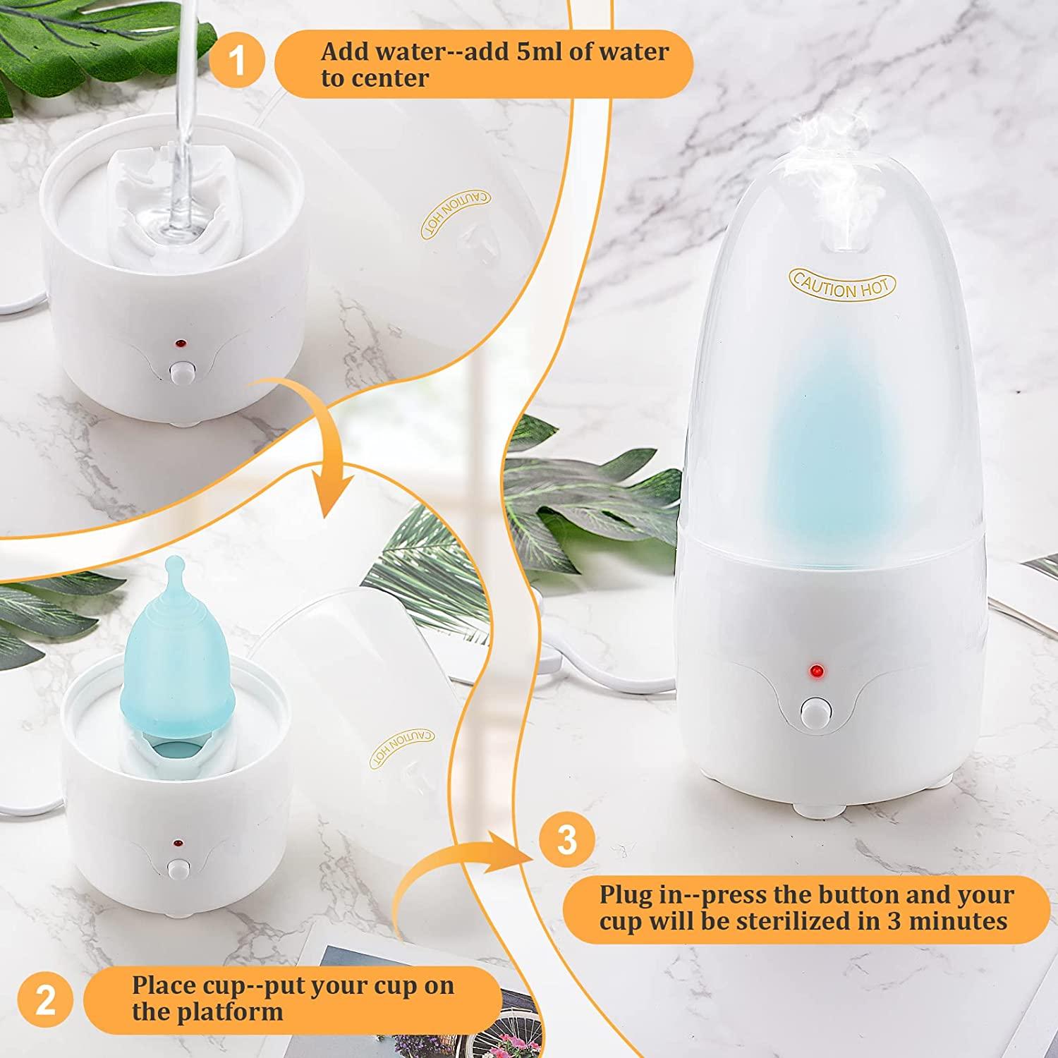 Menstrual Cups Steamer Sterilizer Cleaning Menstrual CupsHigh