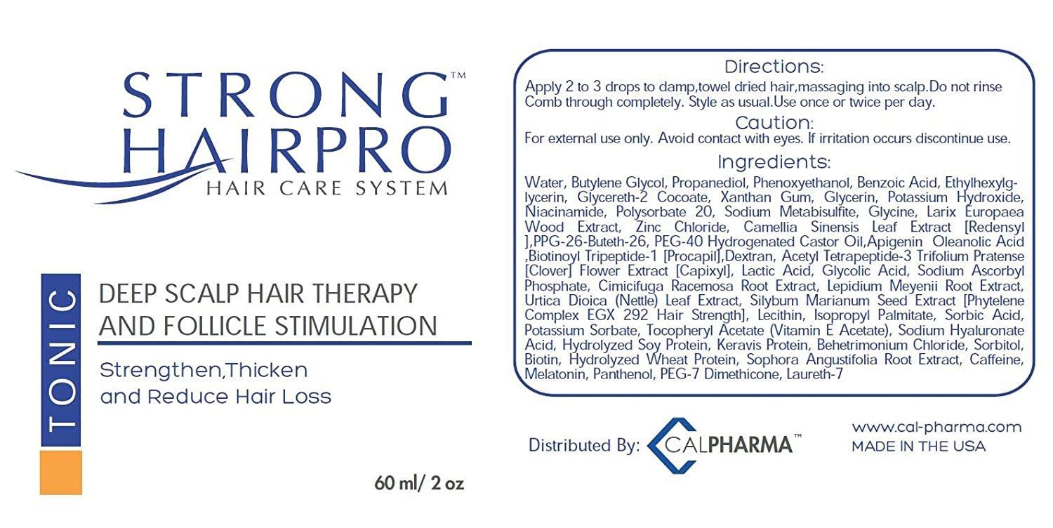 Strong HairPro Deep Scalp Hair Therapy Serum Follicle Stimulation