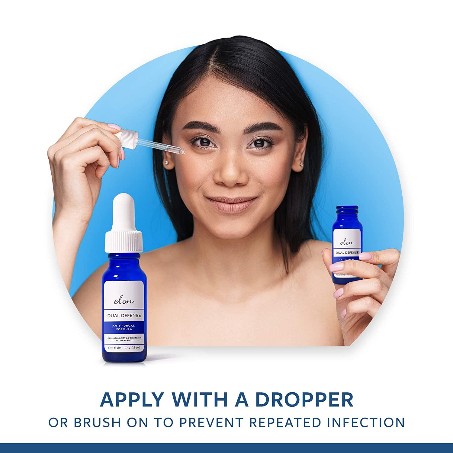 Elon Dual Defense AntiFungal Formula 25 Undecylenic Acid Treat