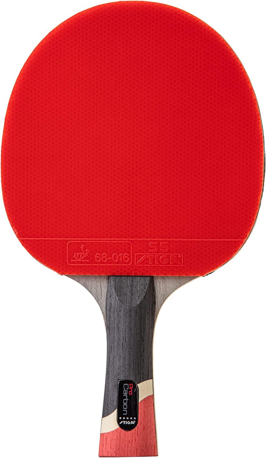 STIGA Pro Carbon PerformanceLevel Table Tennis Racket with Carbon