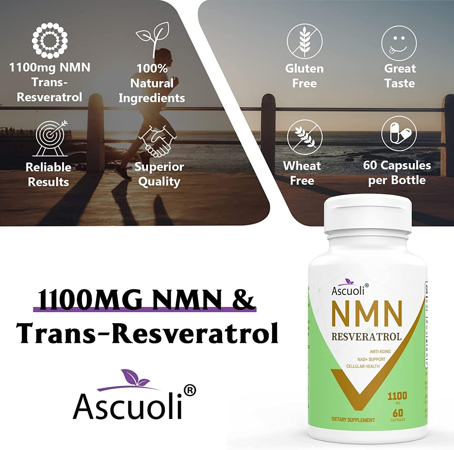 Organic 99 Ultra Purity NMN + TransResveratrol 3in1 Advanced