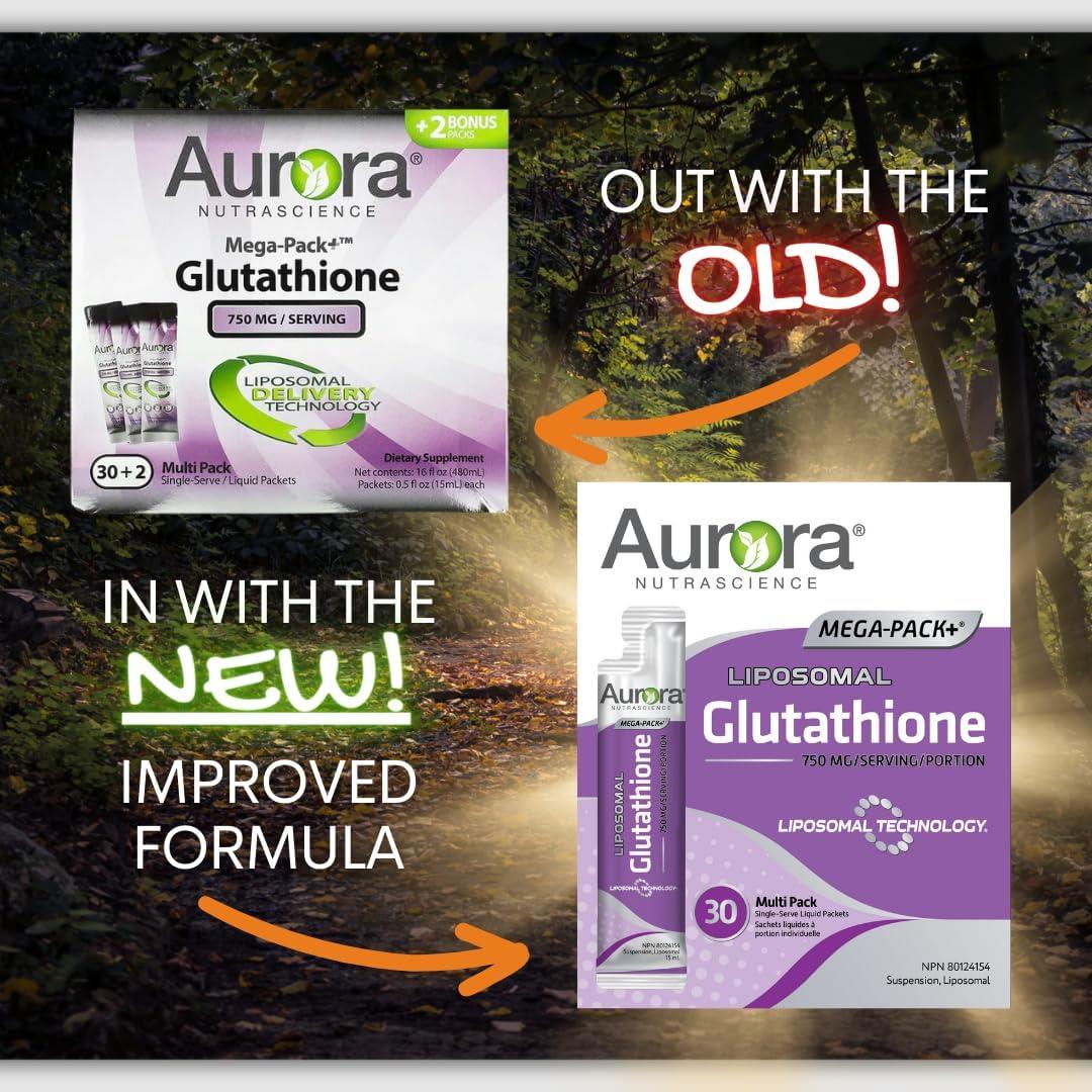 glutathione packets Amazon.com: Aurora Nutrascience Mega-Pack Liposomal Glutathione - 750 mg  Liquid Supplement, Antioxidant Support for Men & Women, Sugar Free,  Non-GMO, Liposomal Glutathione Packets