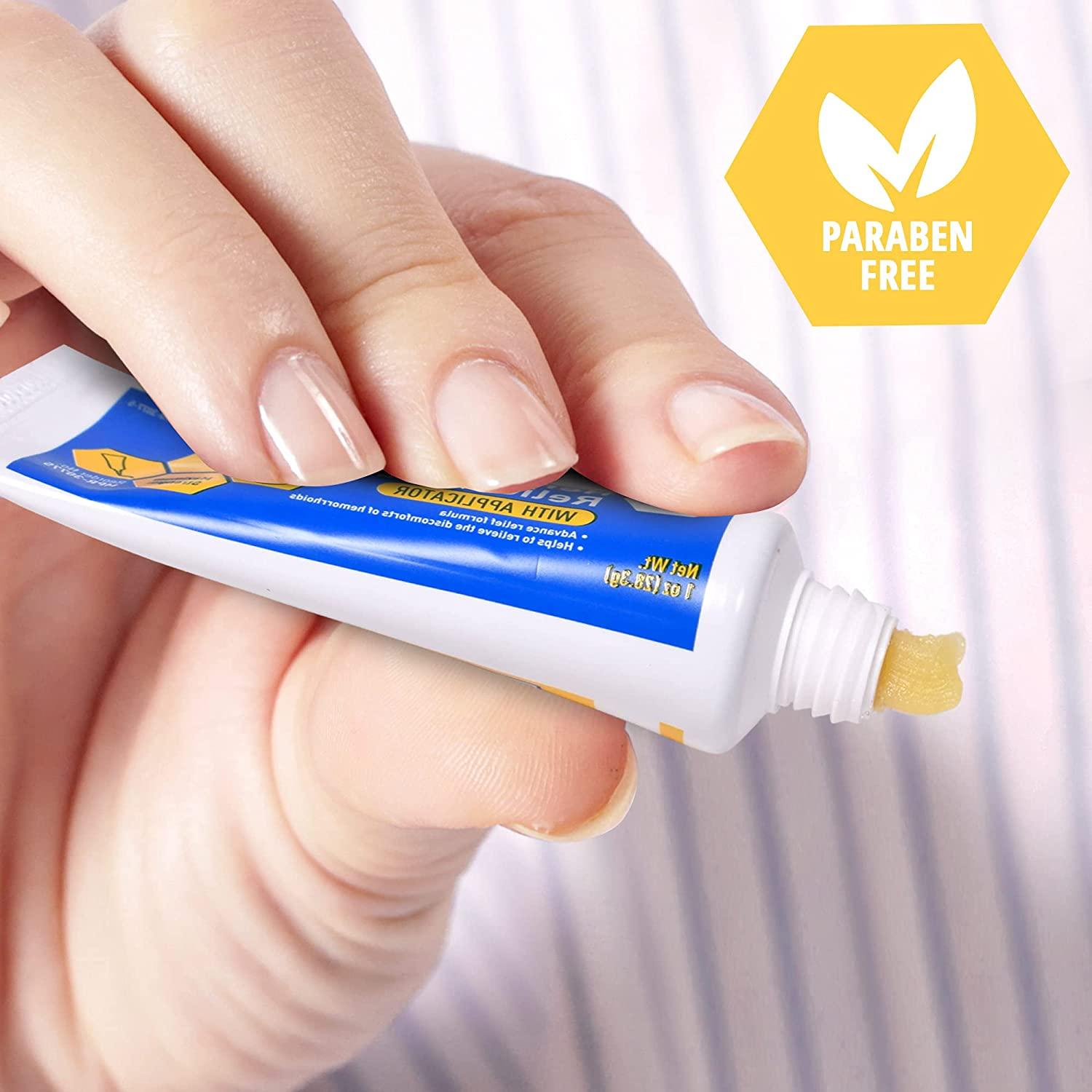 Medpride Maximum Strength Hemorrhoid Cream with Applicator ParabenFree Treatment for Fissures