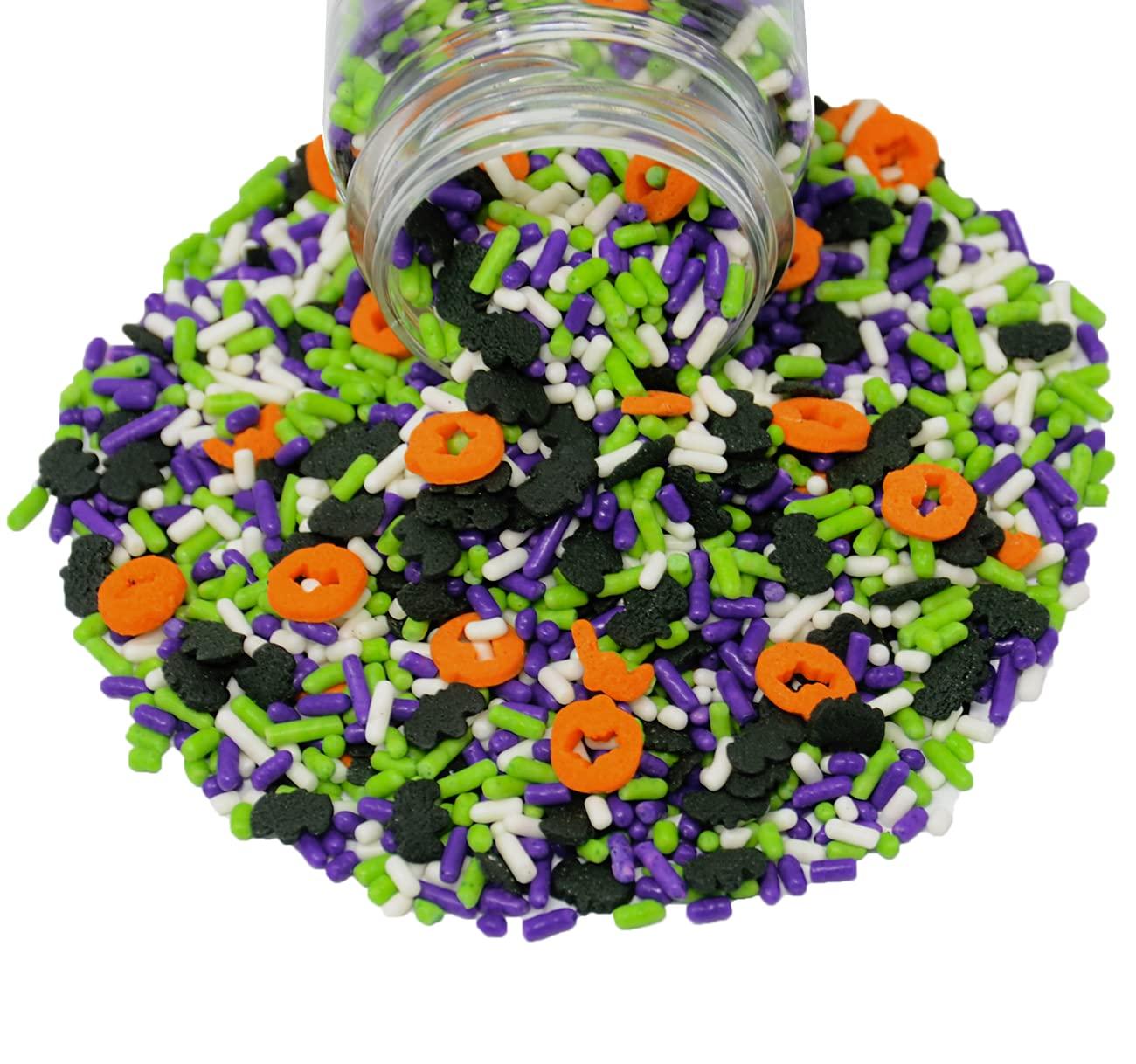 Mystic Sprinkles Halloween Sprinkle Mixes (Spooktacular Sprinkle Mix 3.1oz)