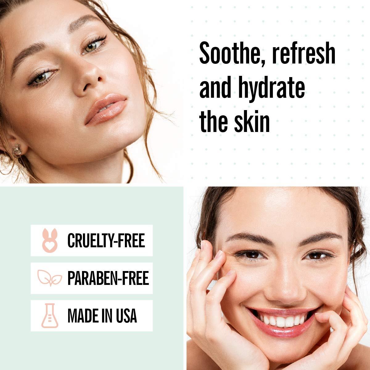 Valjean Labs Face Mist Hydrate Hyaluronic Acid + Vitamin B5 Helps