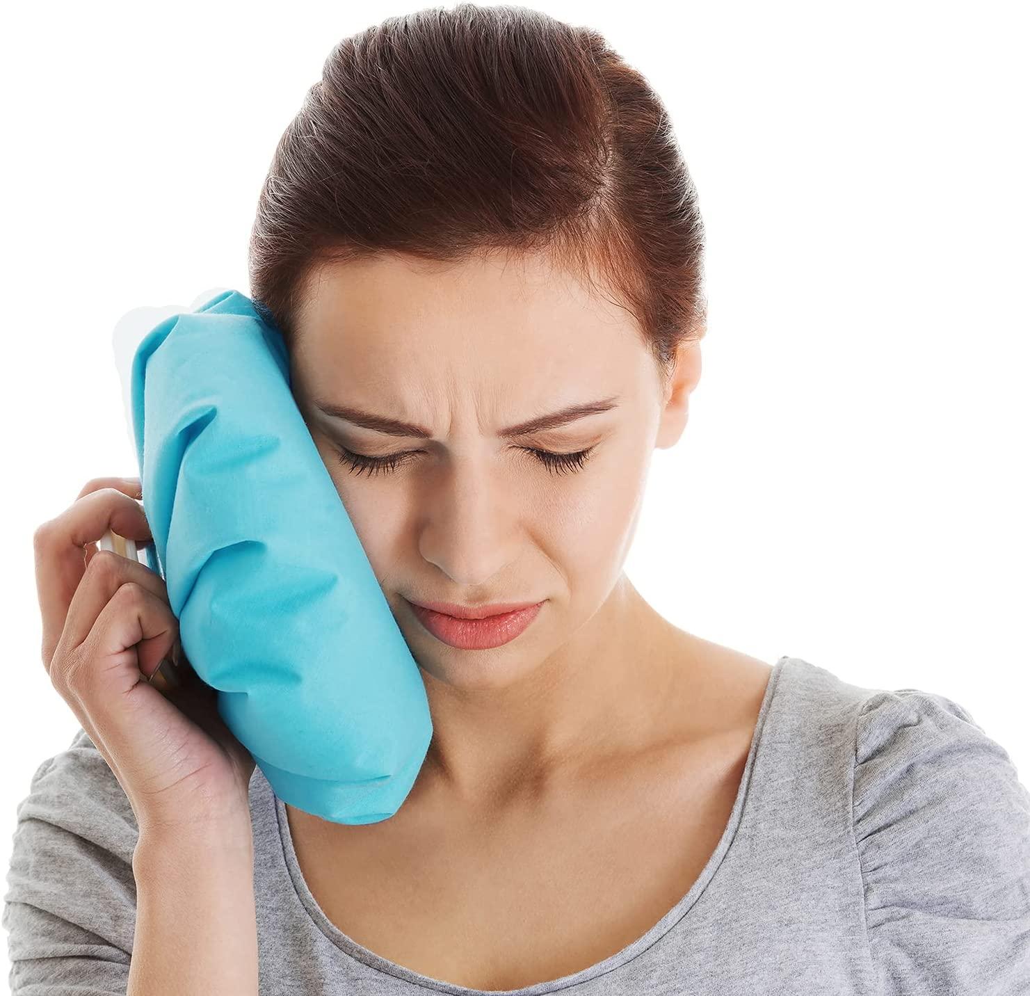 Ohuhu Hot Cold Ice Pack Reusable Ice Bag 3 Pack [11" 9" 6"] Hot Cold